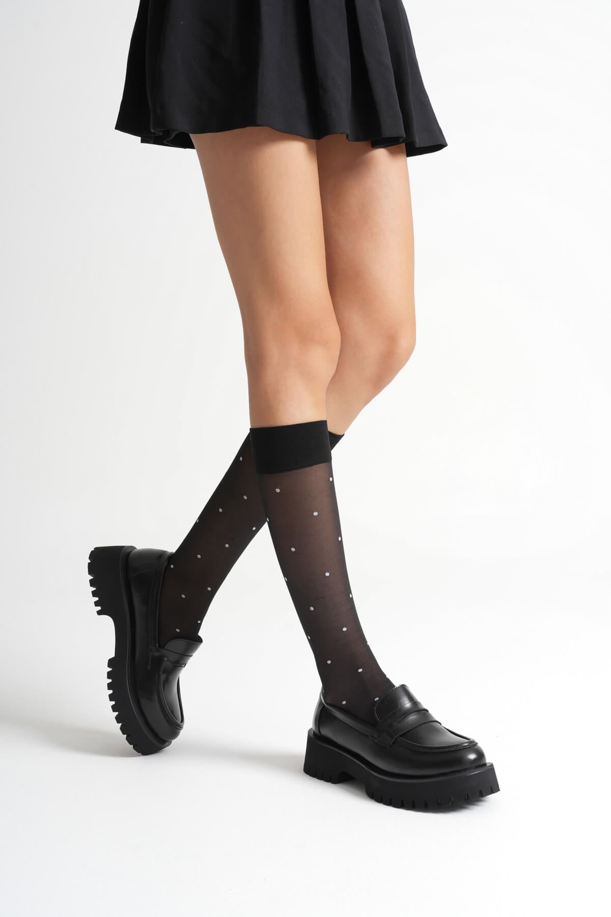 Kadın Günlük Siyah Loafer Ayakkabı SHTR10MS02A