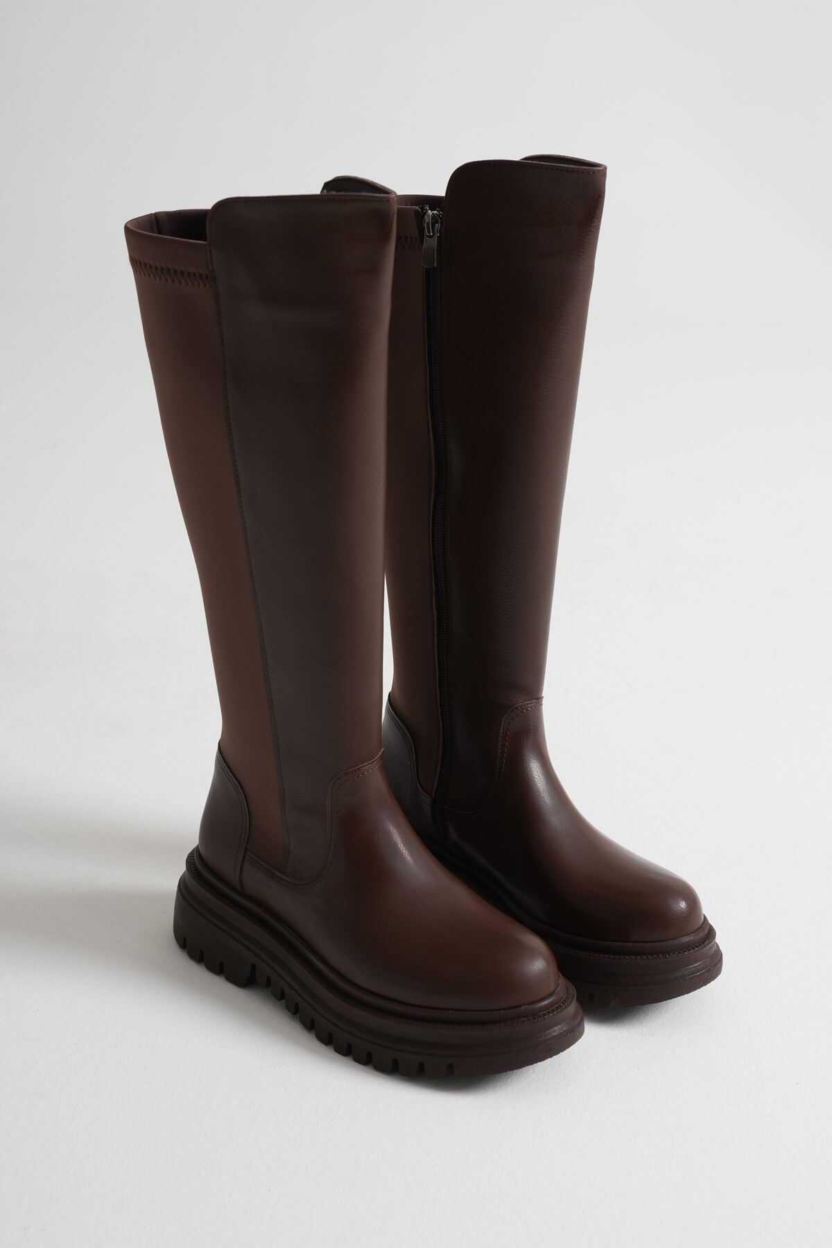 Kadın Günlük Acı Kahve Çizme SHTR08MK12B