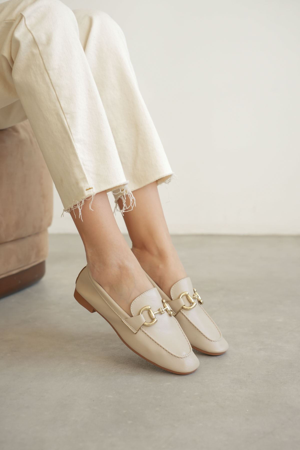 Kadın Bej Günlük Ayakkabı EATR27MS04B