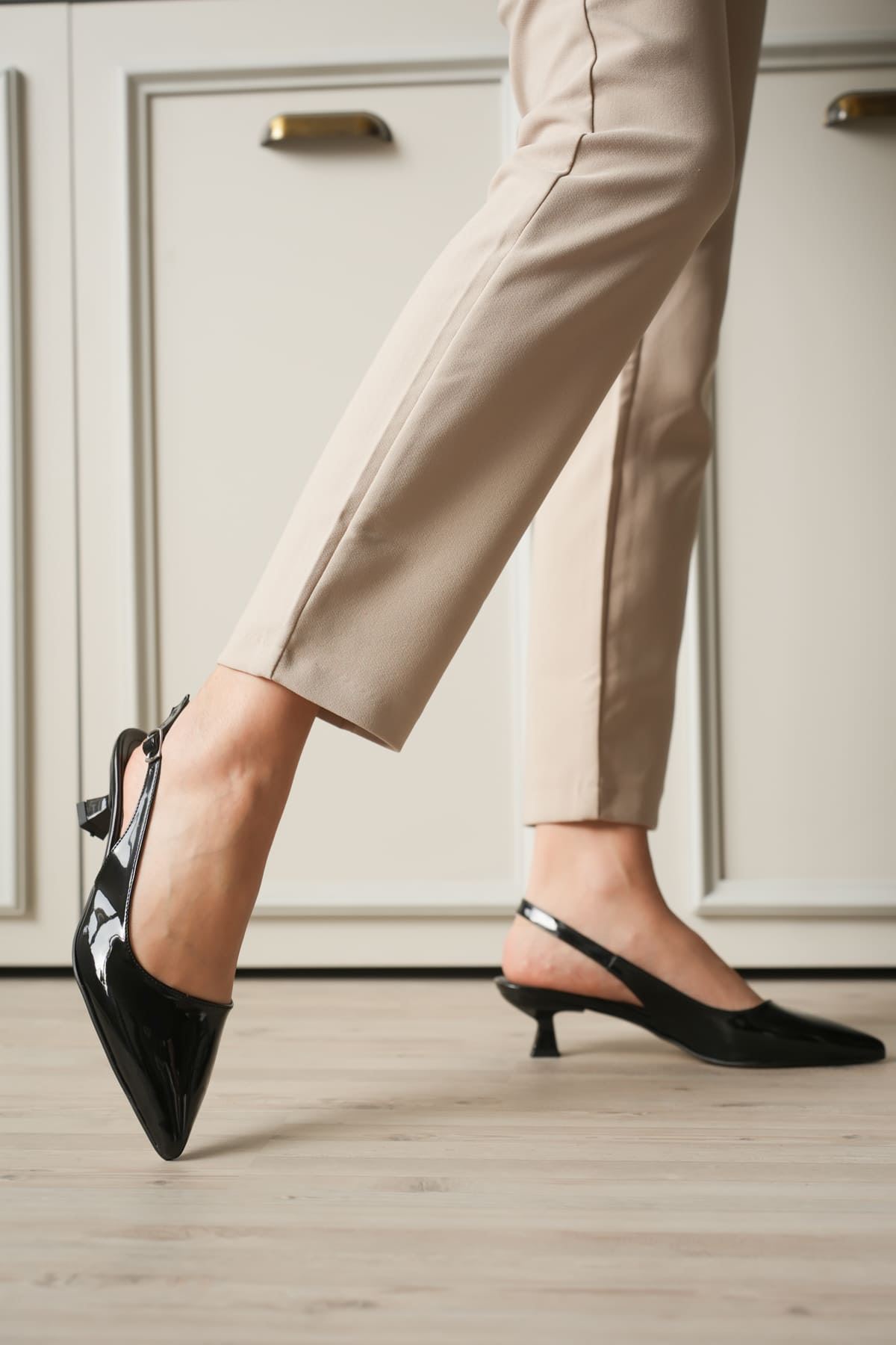 Kadın Bej Örgü Detaylı Günlük Sneaker Rahat ve Hafif Spor Ayakkabı EATR01MY01A