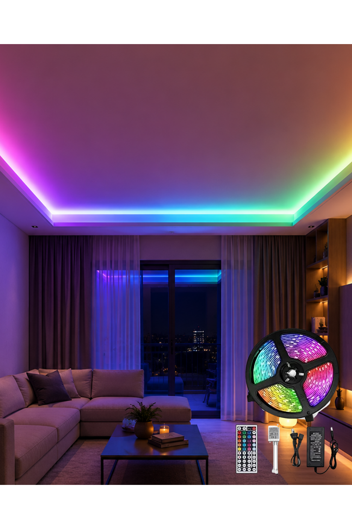5 METRE 3 ŞERİTLİ LED