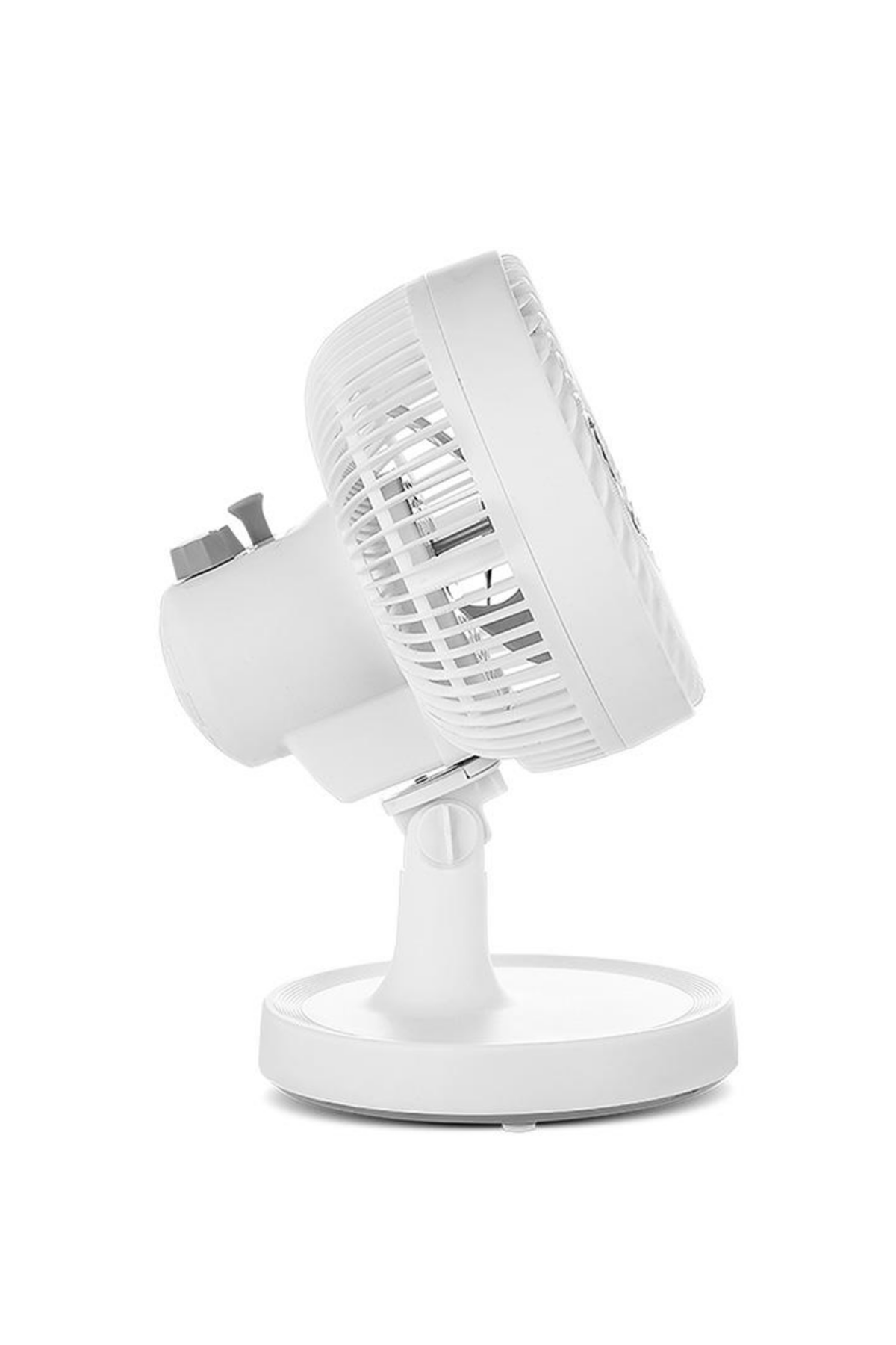 Sessiz Çalışan Mini Masaüstü Fan 2 Kademeli Otomatik Salınımlı