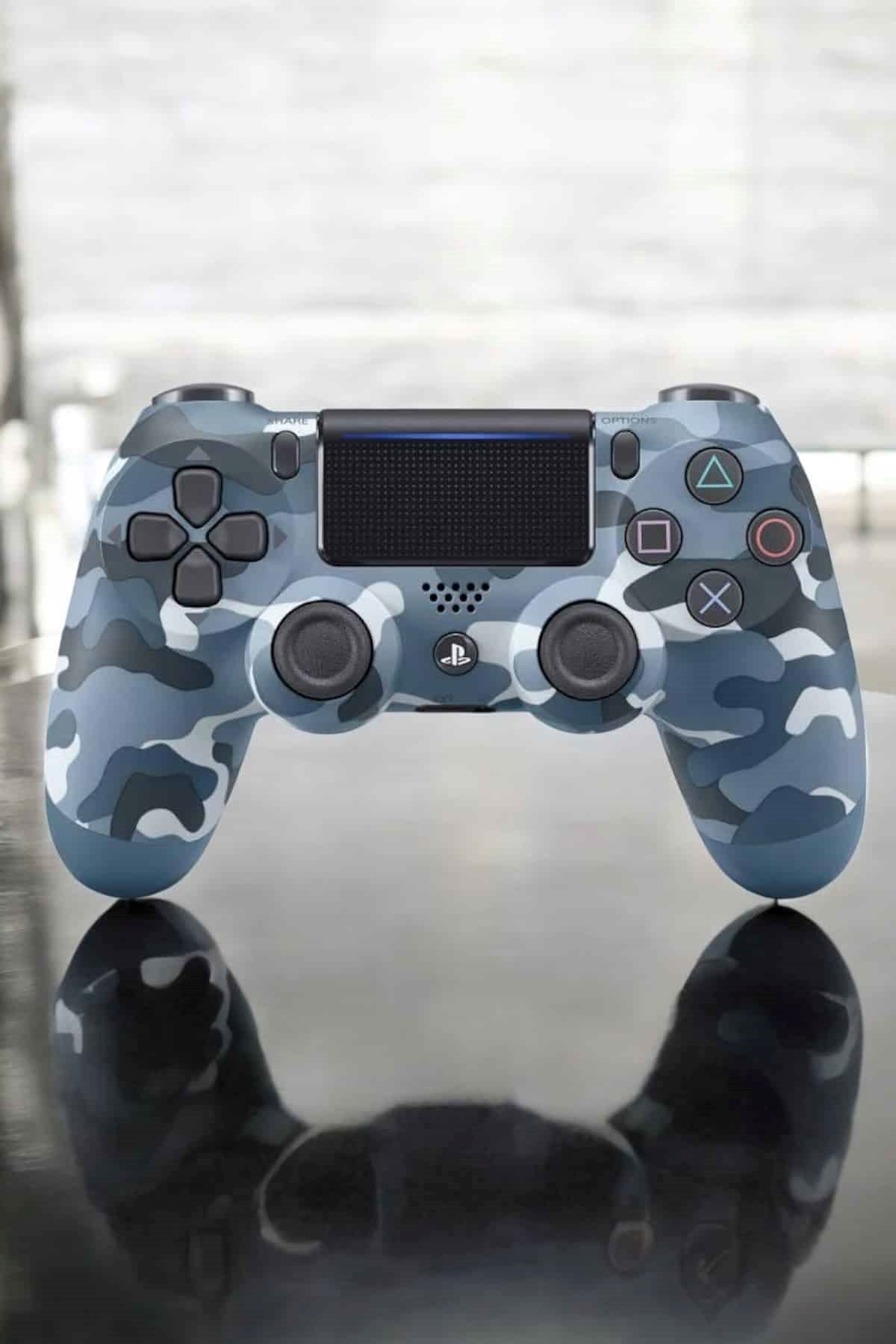 Kamuflaj Desenli Joystick PS4 Oyun Kolu
