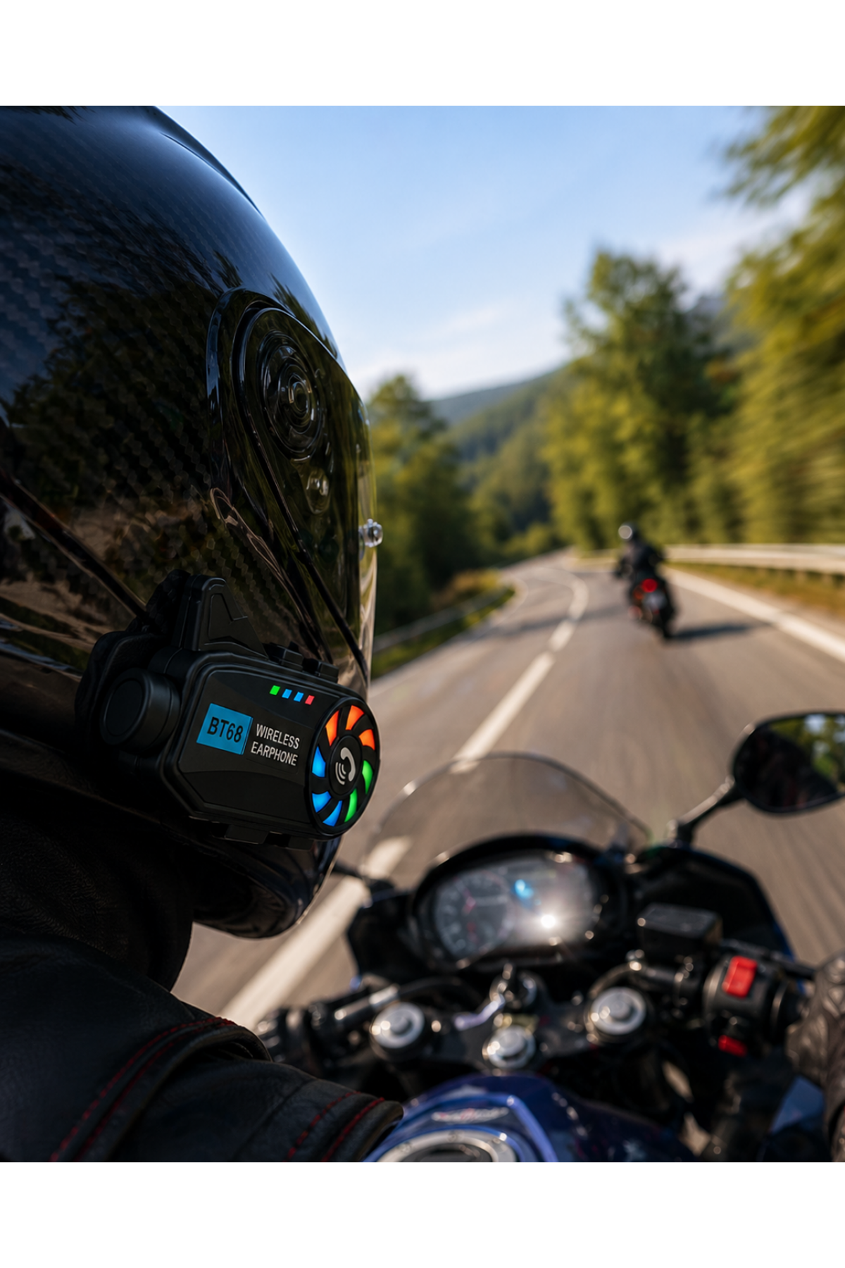 Motosiklet Kask Kamera Sistemi Gece Görüş Destekli Bluetooth ve Uzun Pil