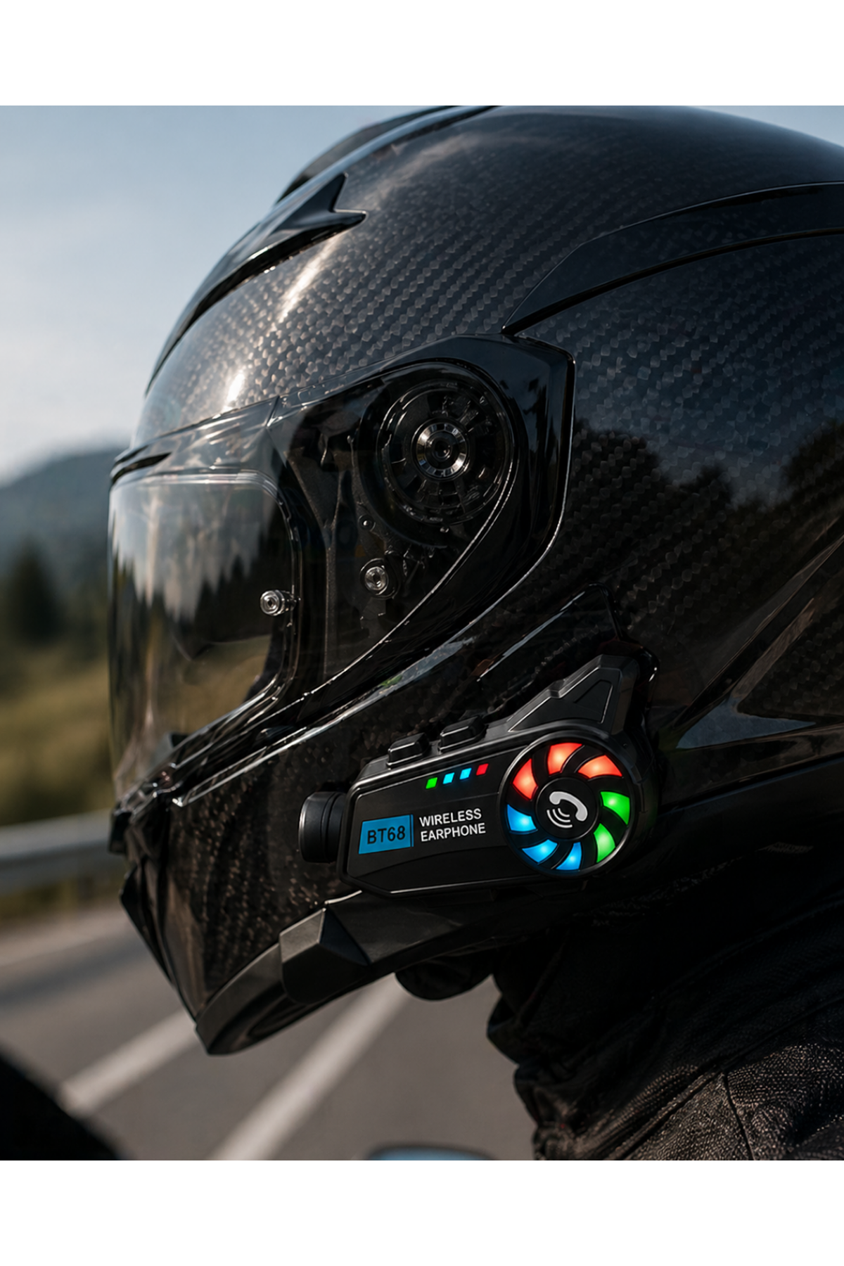 Kask Kamerası Bluetooth Bağlantılı 1080P Kayıt ve Akıllı Kontrol Sistemi