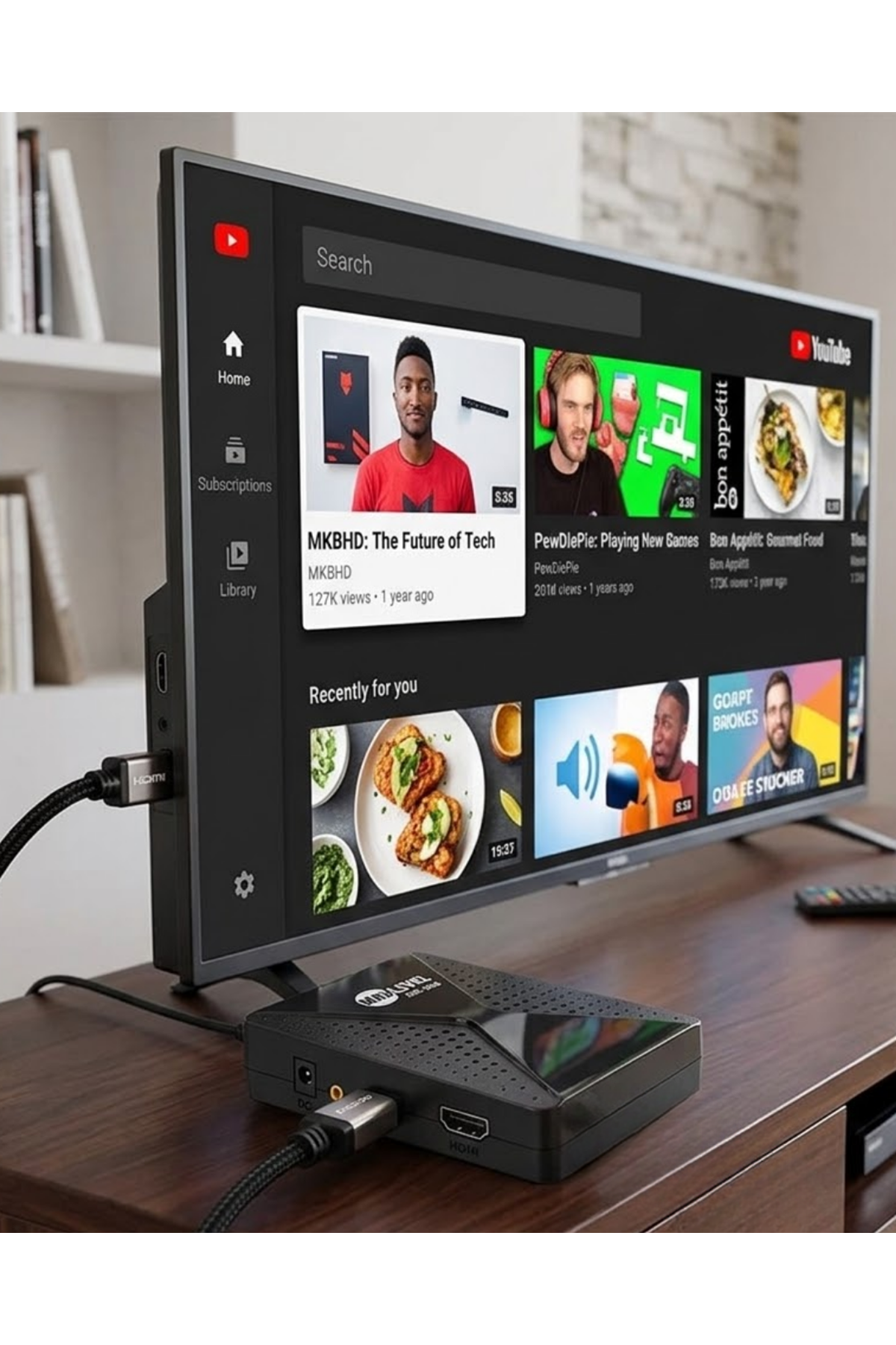 Dijital Uydu Receiver 1080P HDMI Çıkışlı Kanal Güncellemeli
