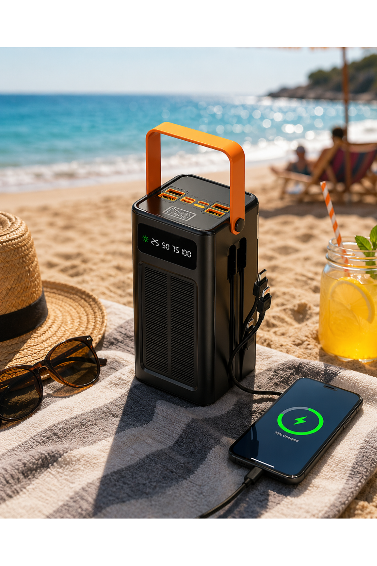 80.000 GÜNEŞ ENERJİLİ POWERBANK