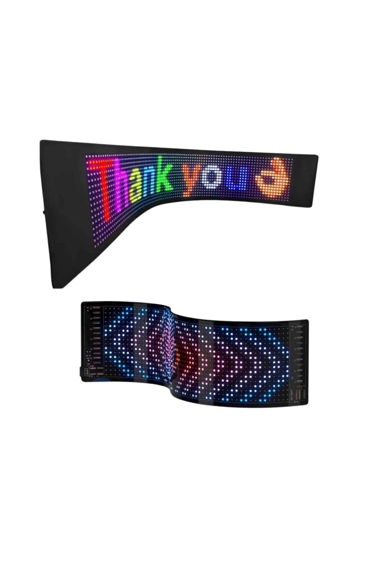 RGB Kayan Yazı LED Panel Telefon Kontrollü Animasyonlu Akıllı Ekran
