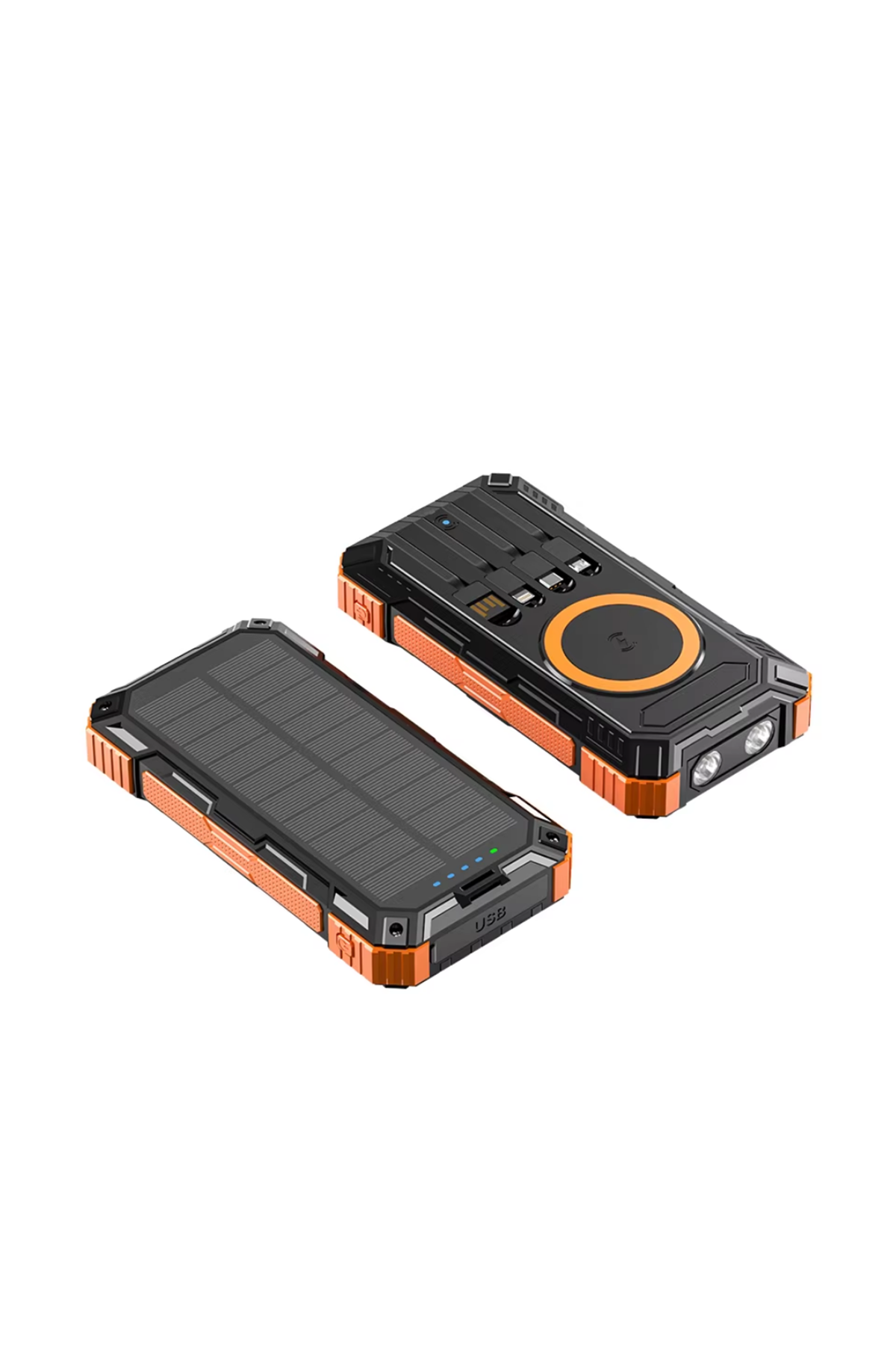20000 mAh Powerbank Güneş Enerjili Kablosuz Şarj Hızlı Şarj Taşınabilir Batarya (Kopya)