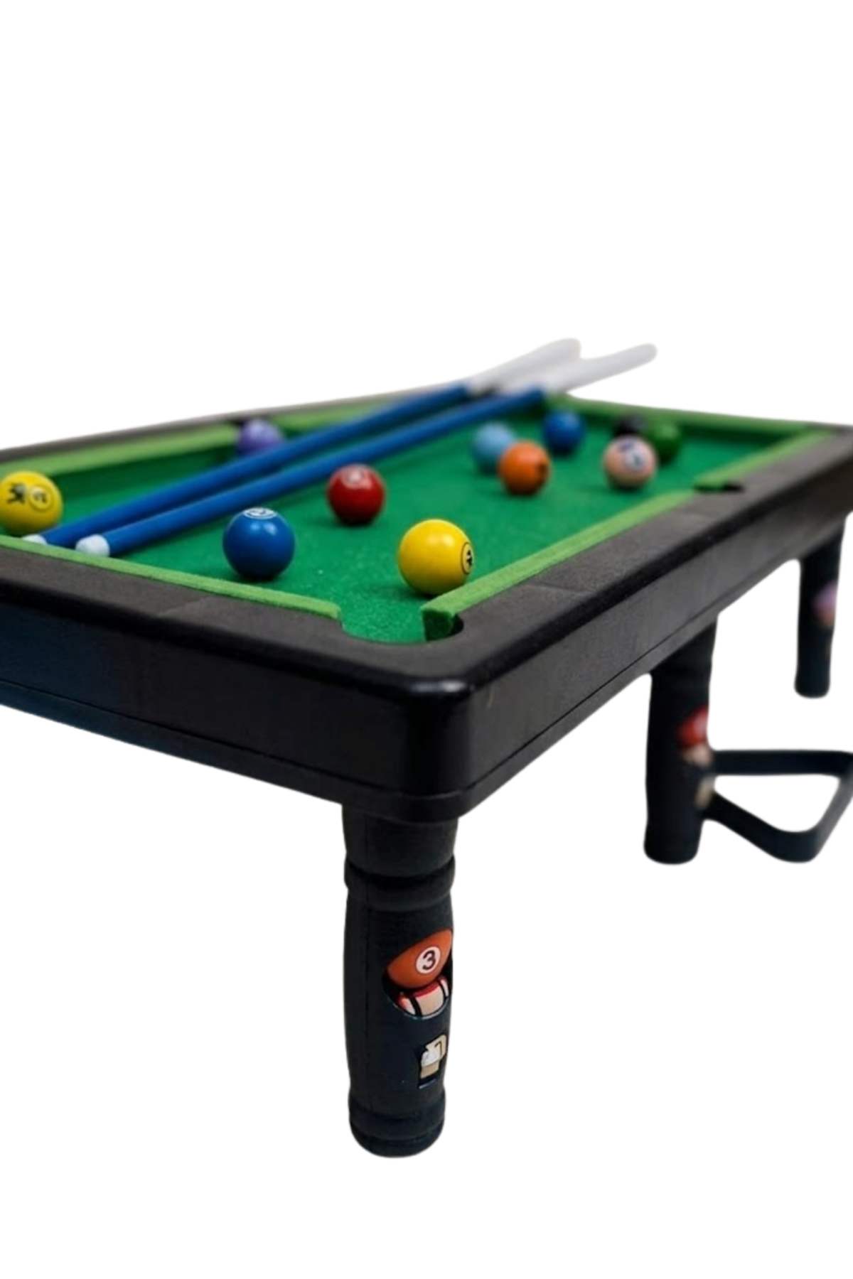 Çocuklar İçin Bilardo Seti Masaüstü Snooker ve Pool Oyuncak