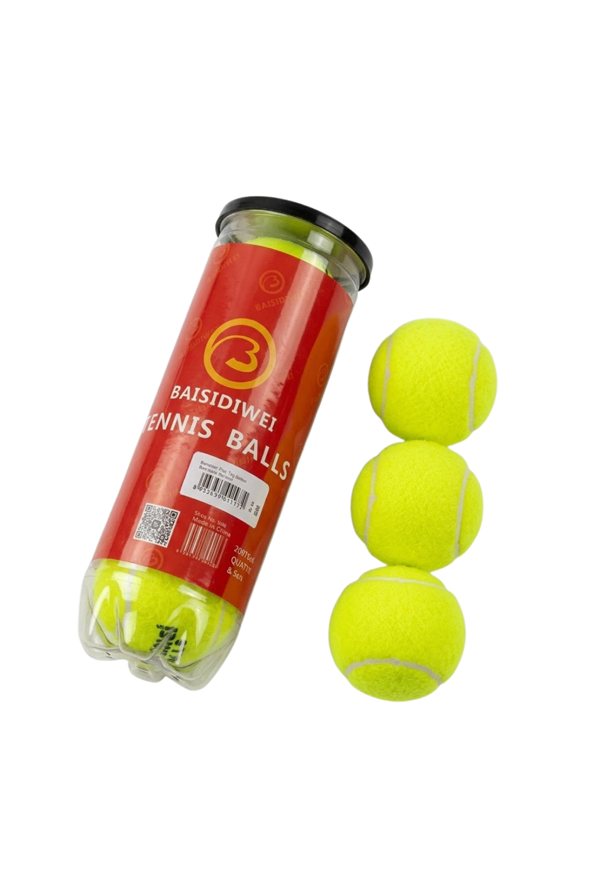 9’lu Tenis Topları Seti Spor ve Eğlence İçin Uzun Ömürlü