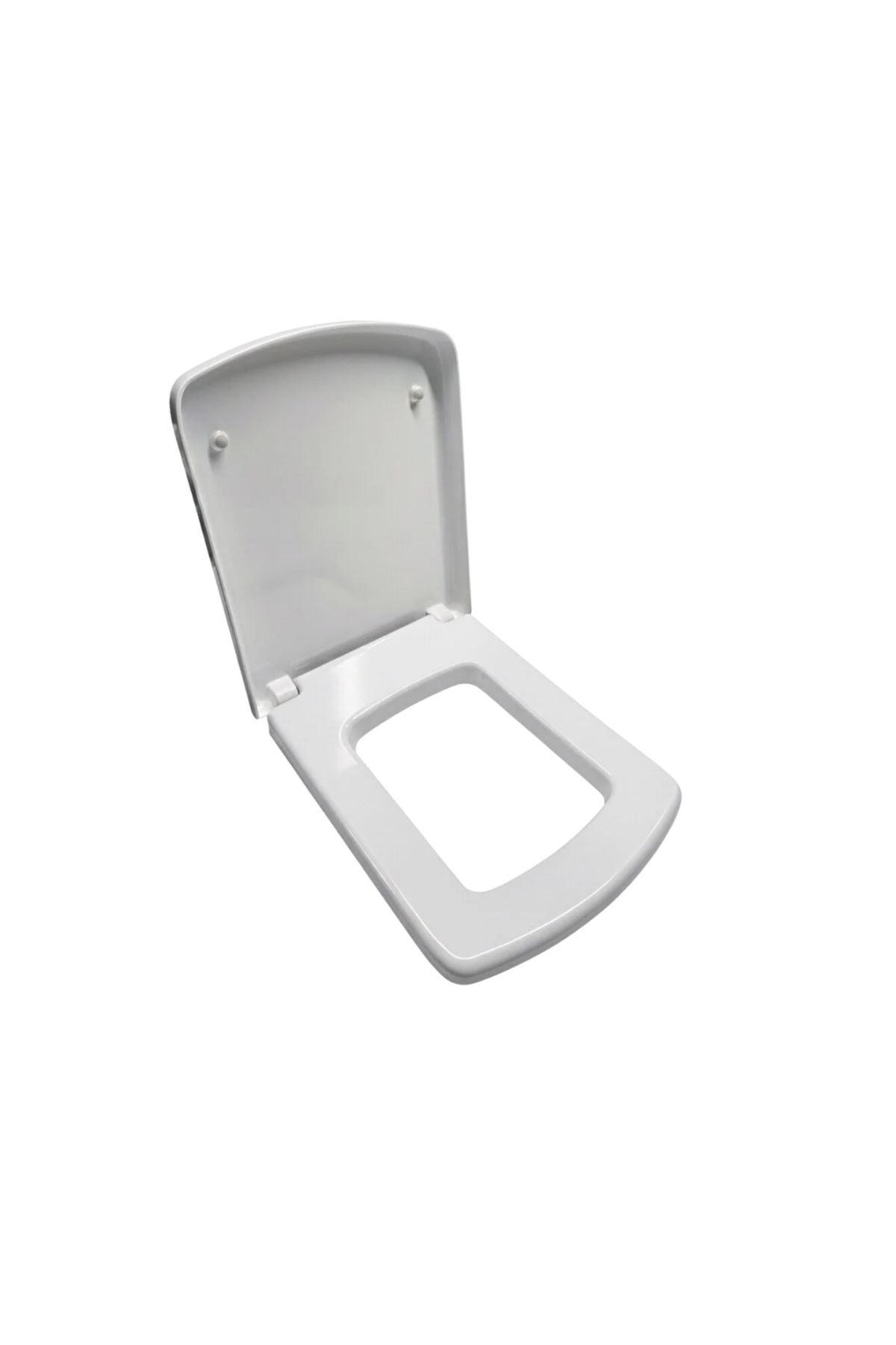 Kare Slim Klozet Kapağı Sessiz Kapanma Dayanıklı Tasarım