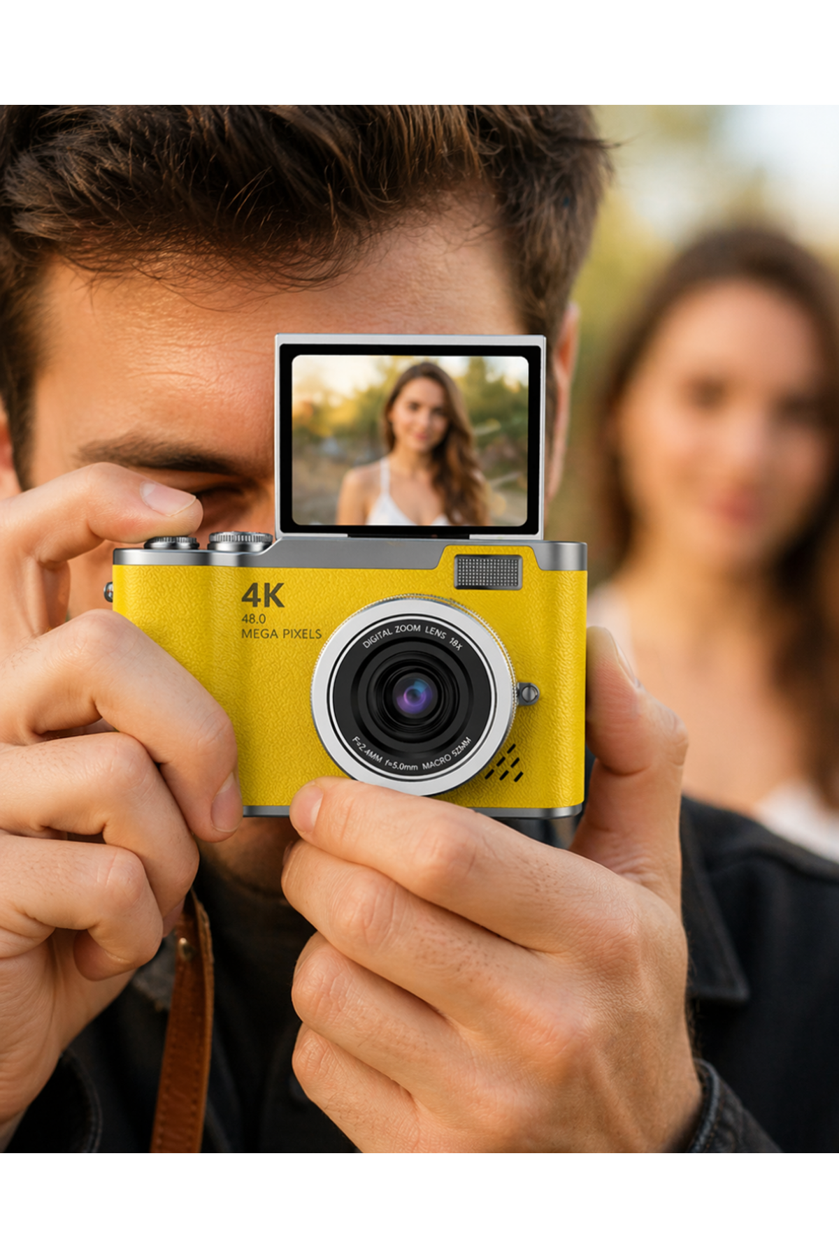 LK007 FOTOĞRAF MAKİNESİ SARI