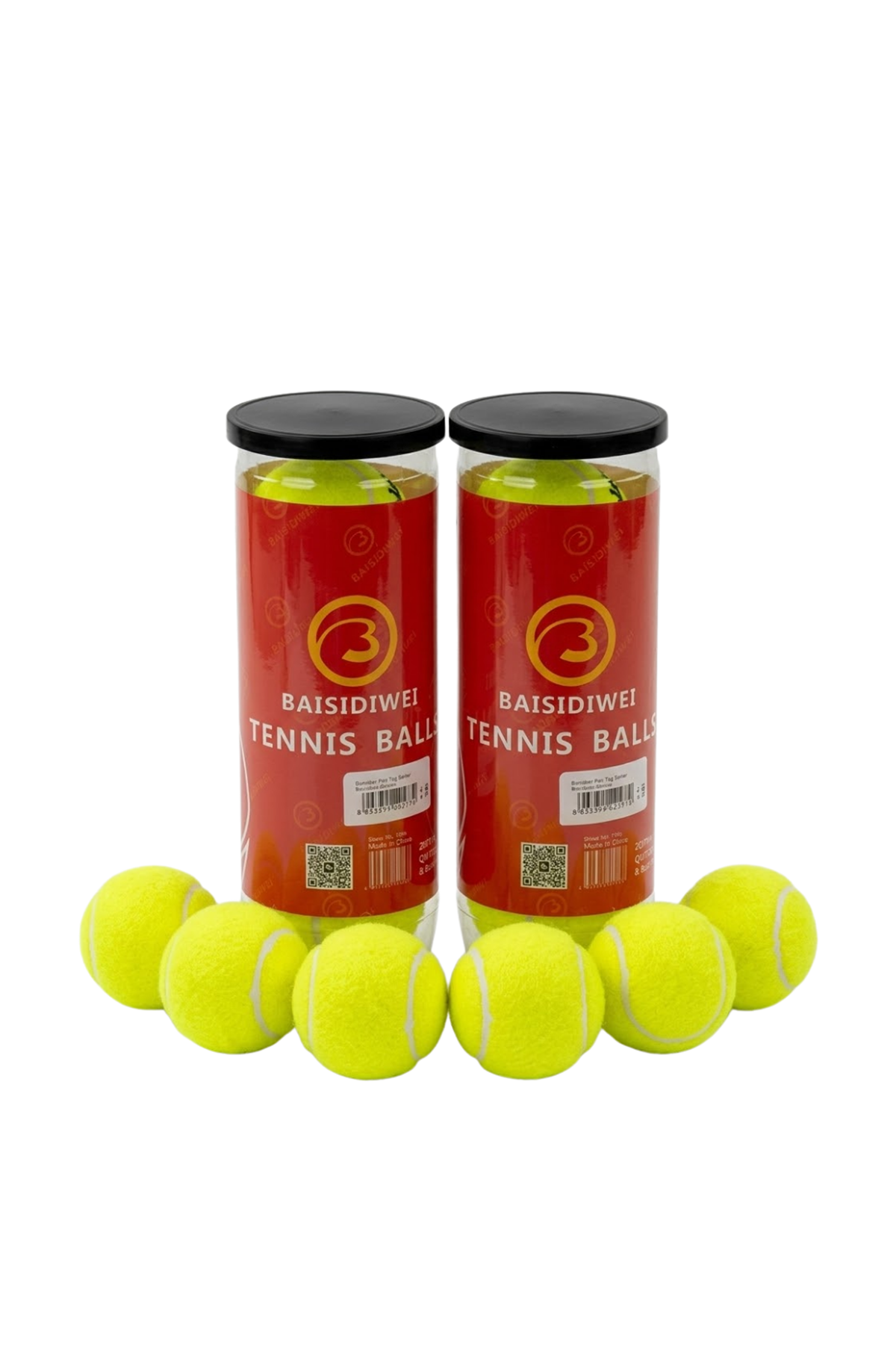 6’lı Tenis Topu Seti Antrenman ve Günlük Kullanım İçin Uygun