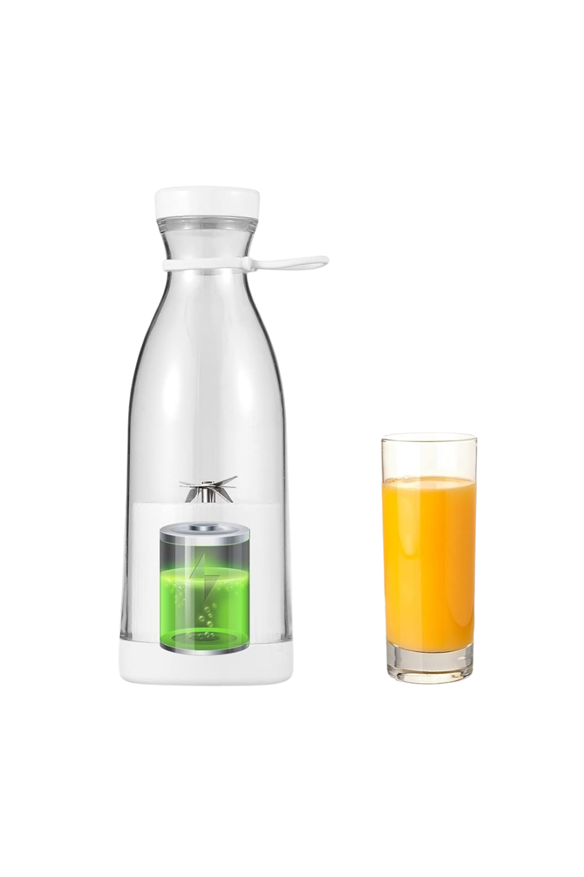 Taşınabilir Blender 380 ml USB Şarjlı Meyve ve Smoothie Hazırlayıcı
