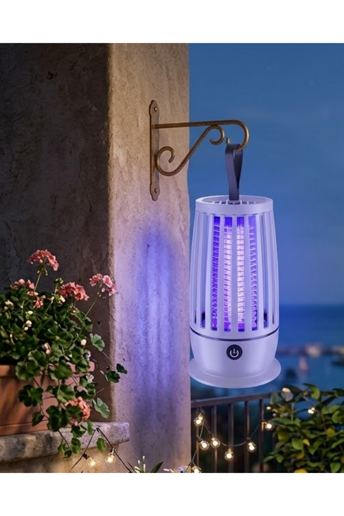 UV Işıklı Elektrikli Böcek Öldürücü Lamba Gece Lambalı Sessiz ve Güvenli Kullanım
