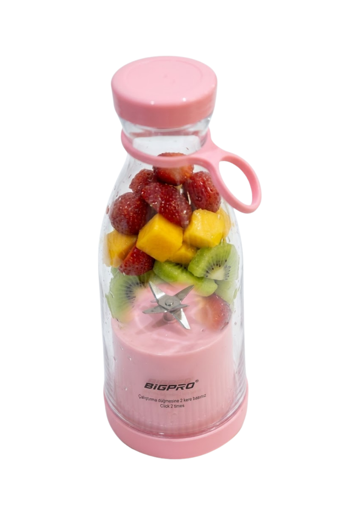 Taşınabilir Blender Smoothie ve Meyve Karıştırıcı Kablosuz Kullanım