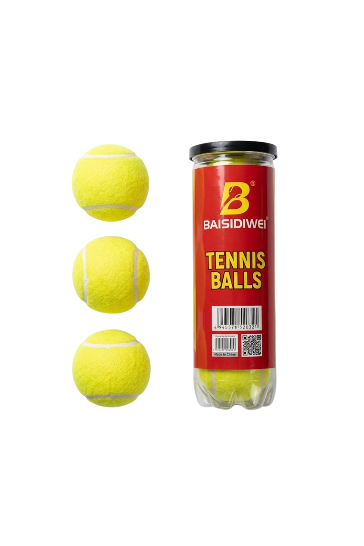 Tenis Topları 3’lü Set Yüksek Performans ve Dengeli Zıplama