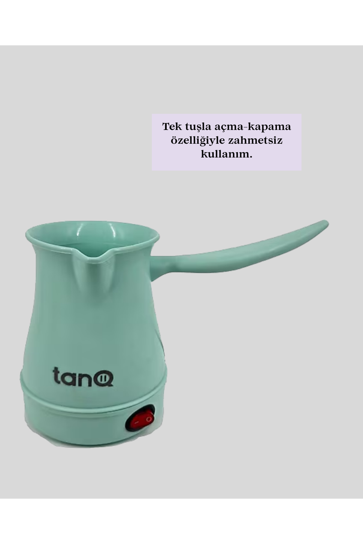 Işıklı Açma Kapama Anahtarlı Elektrikli Kahve Cezvesi