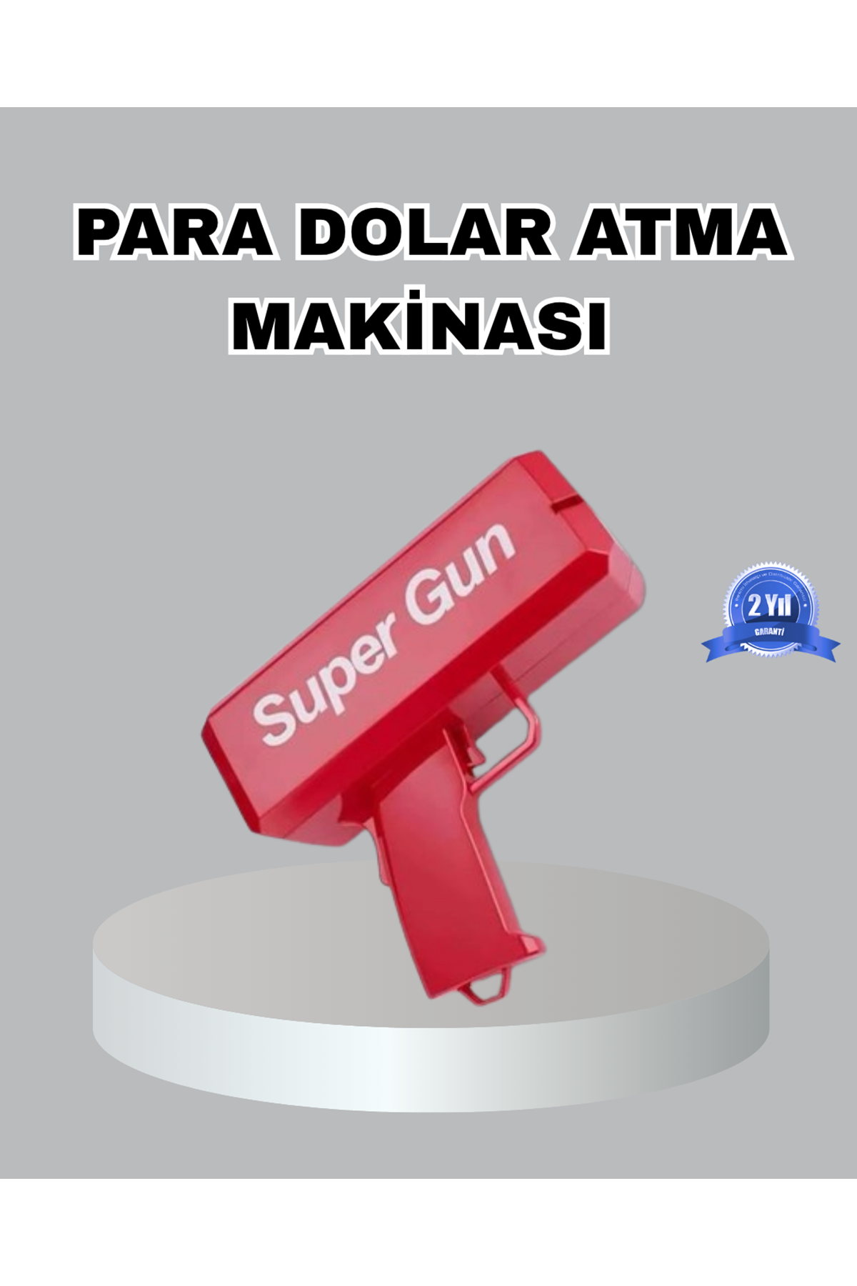 Para Saçma Makinesi Kırmızı Model 100’lü Para Hediyeli