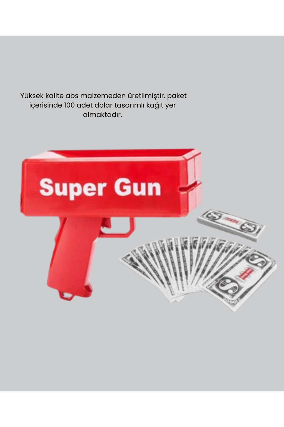 Para Saçma Makinesi Kırmızı Model 100’lü Para Hediyeli