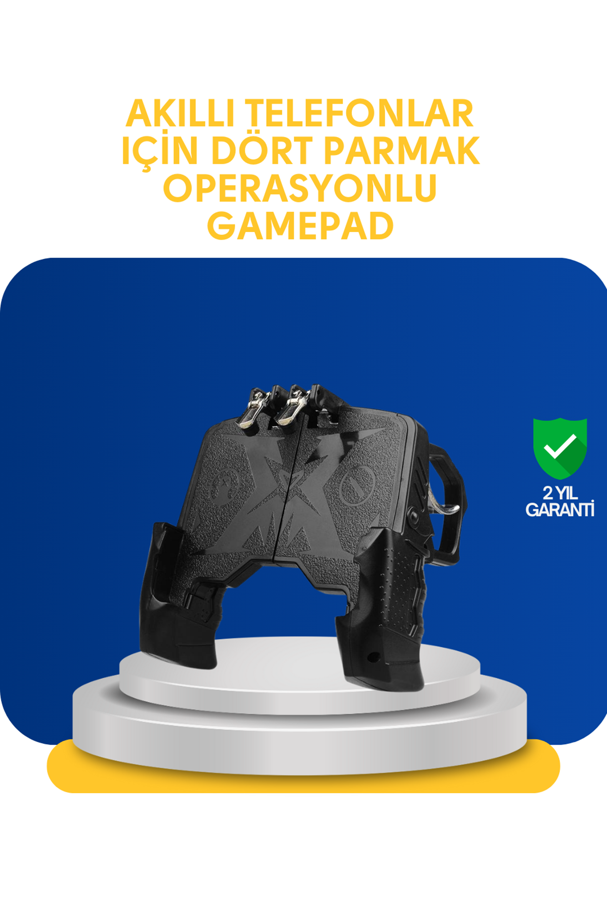 Gerçekçi Oyun Deneyimi Sunan Dört Parmak Mobil Gamepad