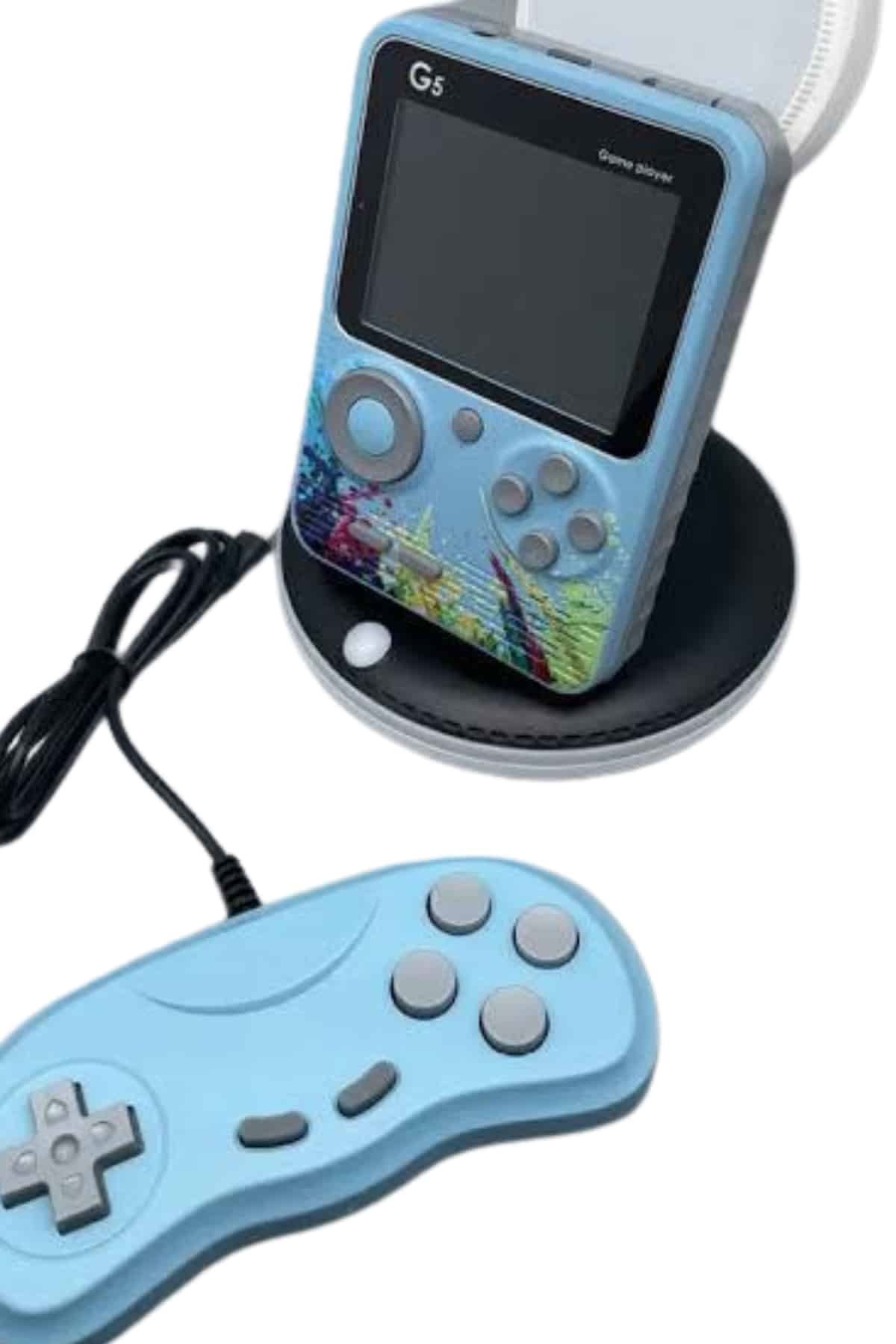Game Box Oyun Konsolu 500 Retro Oyunlu Mini Taşınabilir 3 İnç