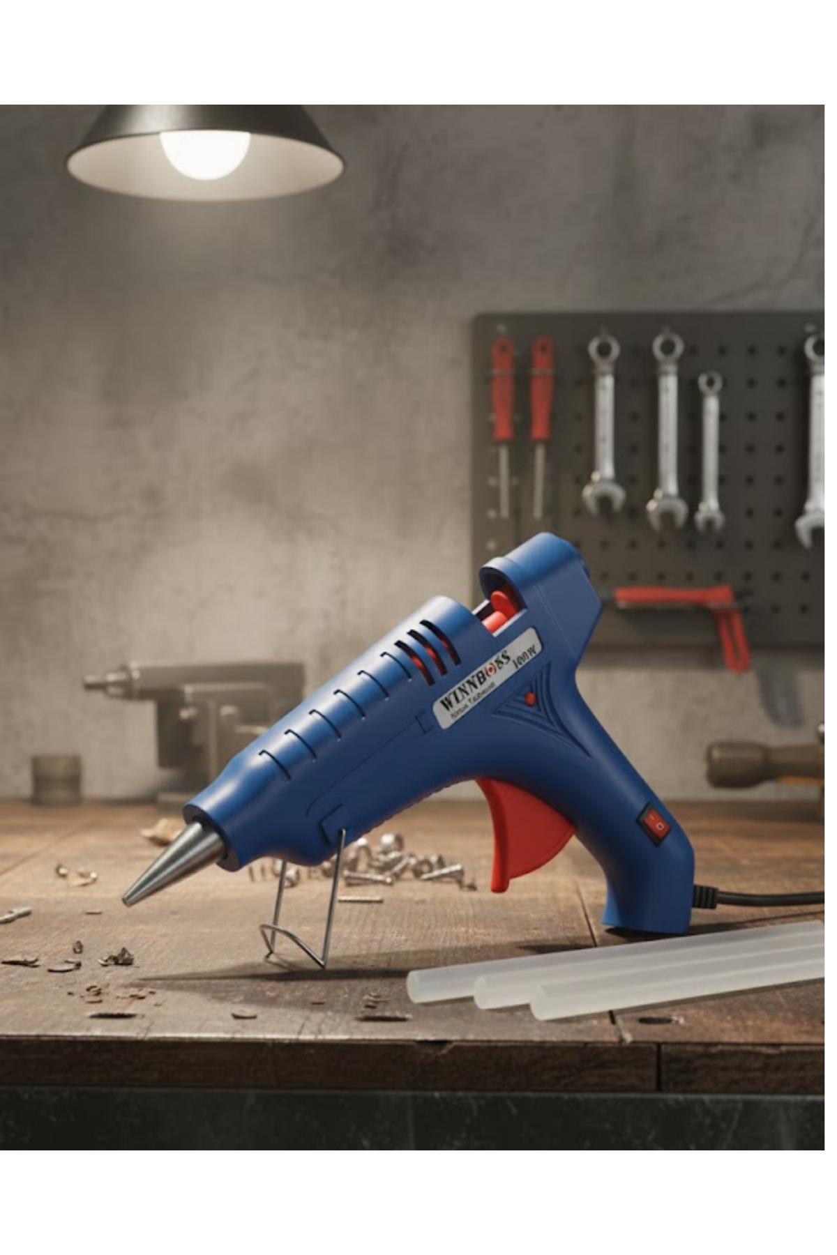 100 W Silikon Tabancası 11 mm Silikon Uyumlu 5 Adet Hediye Silikon