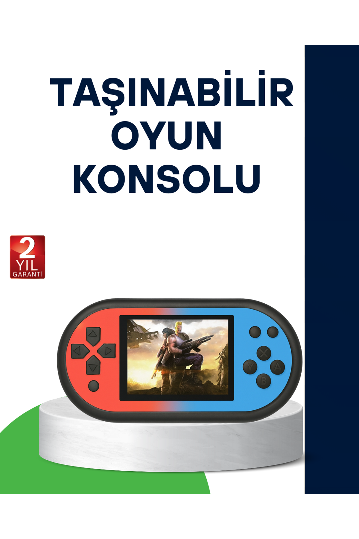 520 Oyunlu Taşınabilir Oyun Konsolu HD Ekranlı Retro Eğlence
