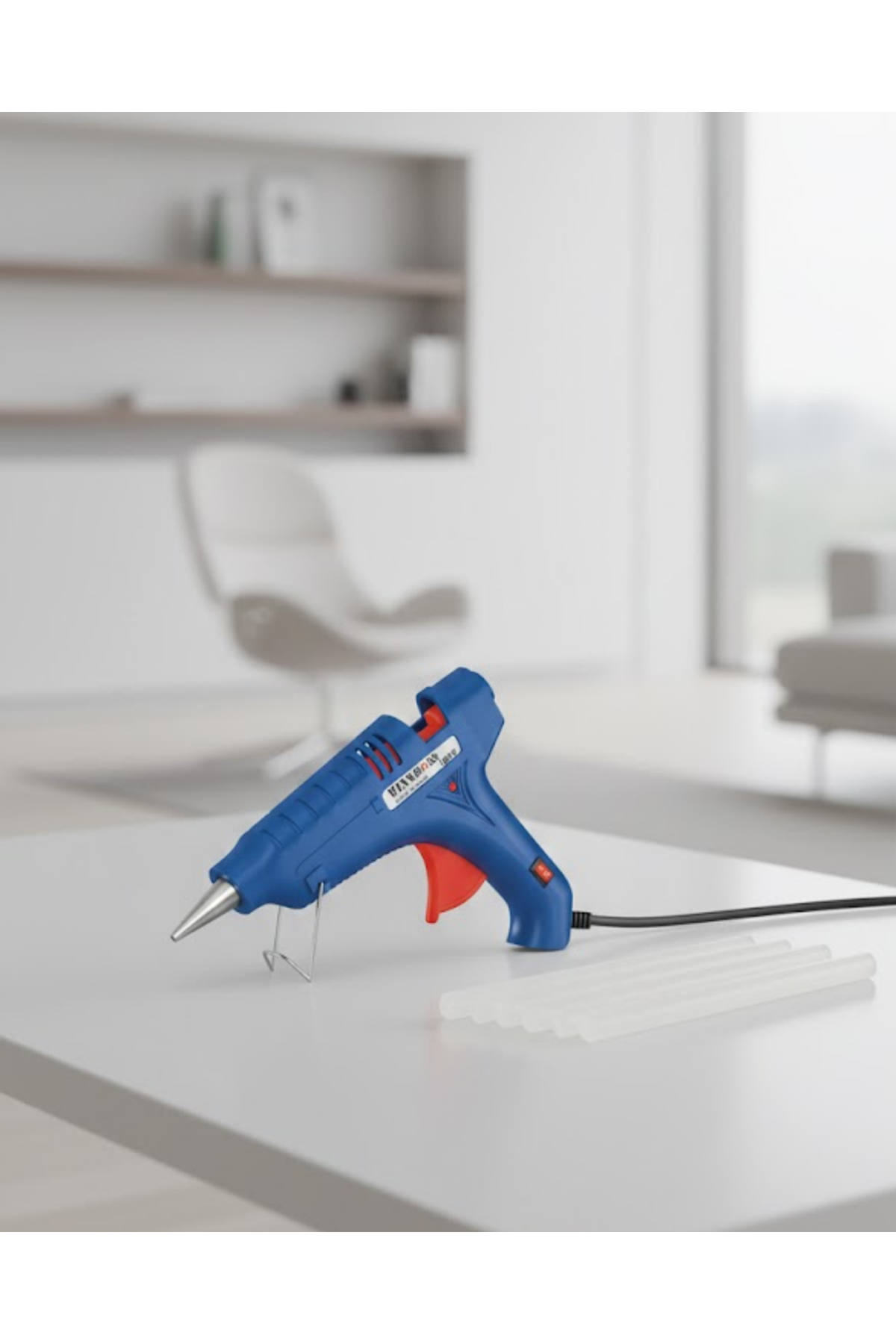 11 mm Silikon Uyumlu 100 W Güçlü Silikon Tabancası 5 Adet Silikon Hediyeli