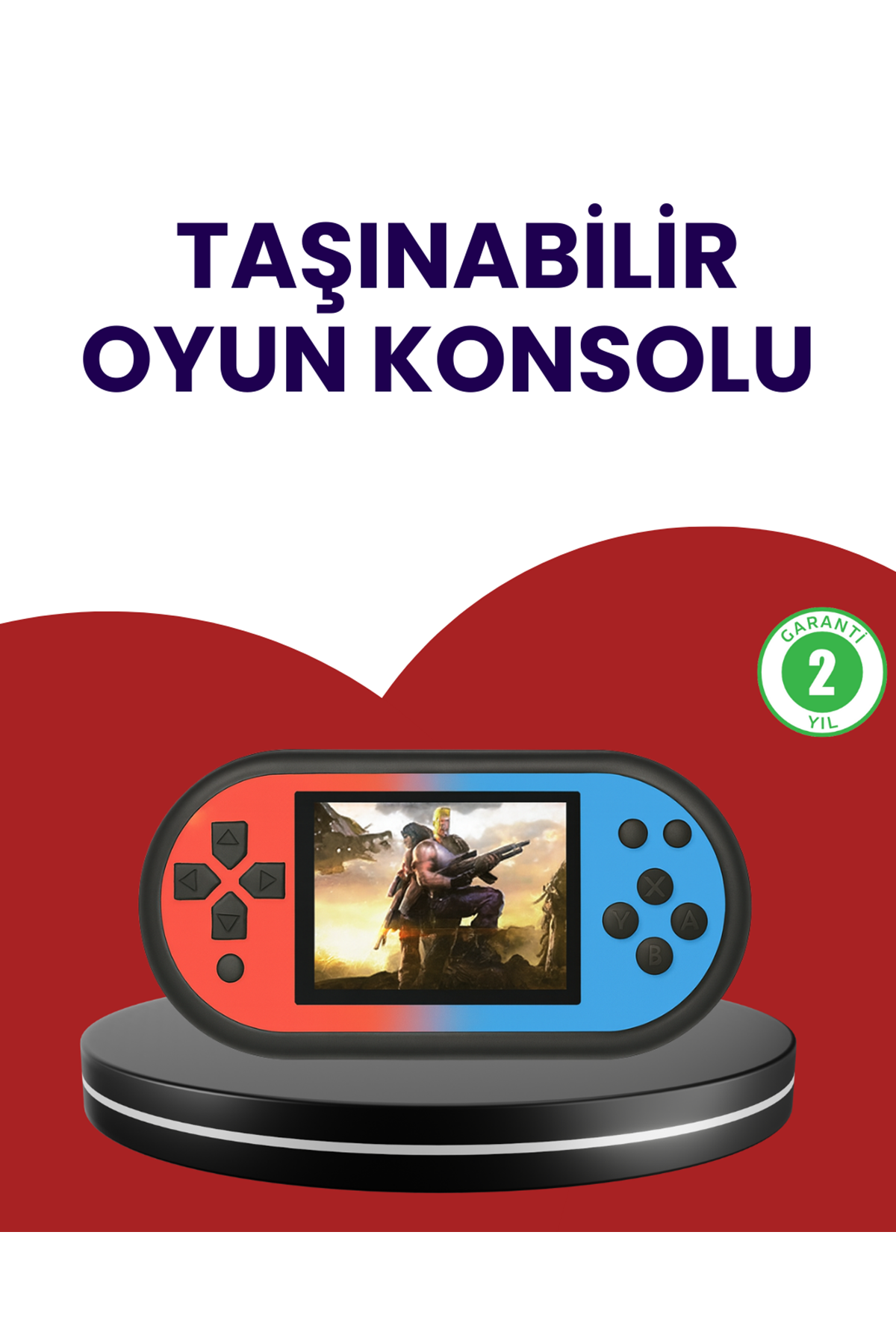 520 Oyunlu El Oyun Konsolu TV Bağlantılı HD LCD Ekranlı