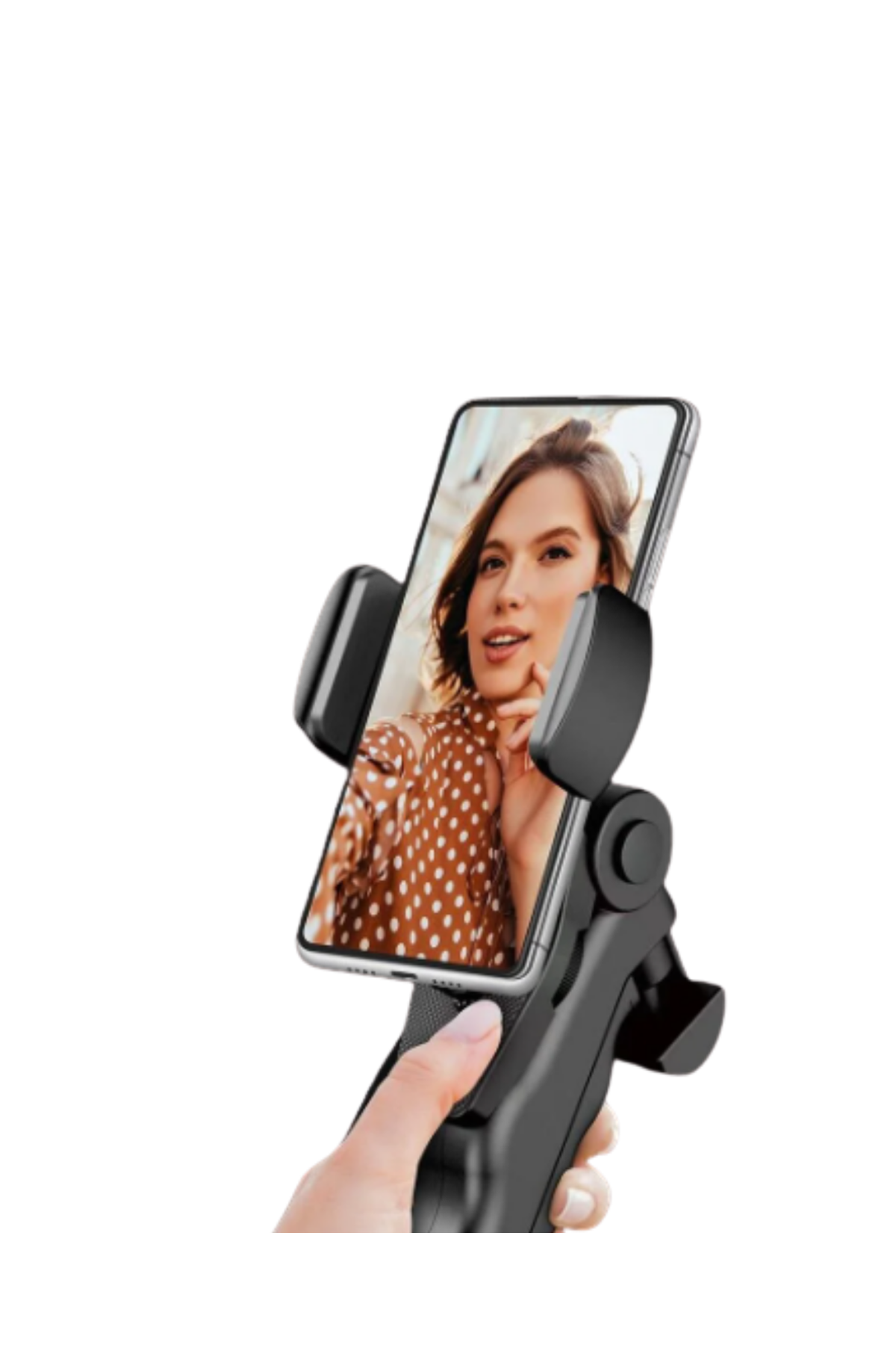 Katlanabilir Mini Telefon Tripodu Masaüstü Telefon Standı 360 Derece Ayarlanabilir
