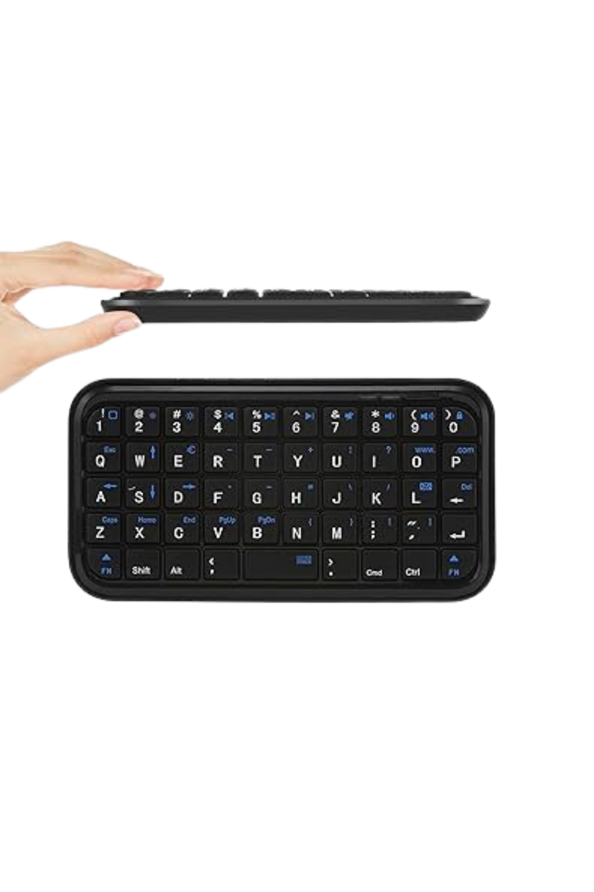 Mini Bluetooth Klavye Kablosuz Taşınabilir Cep Boyutu Klavye