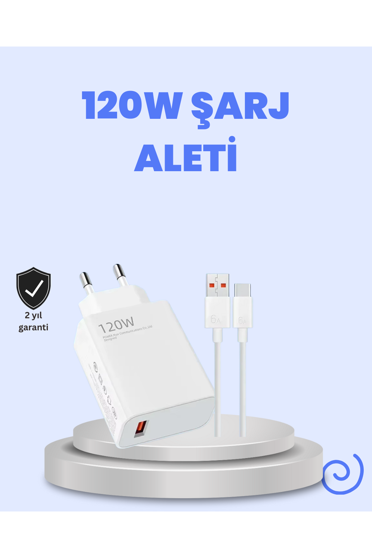 120 Watt Turbo Şarj Cihazı Xiaomi Redmi Note 10 11 12 Uyumlu