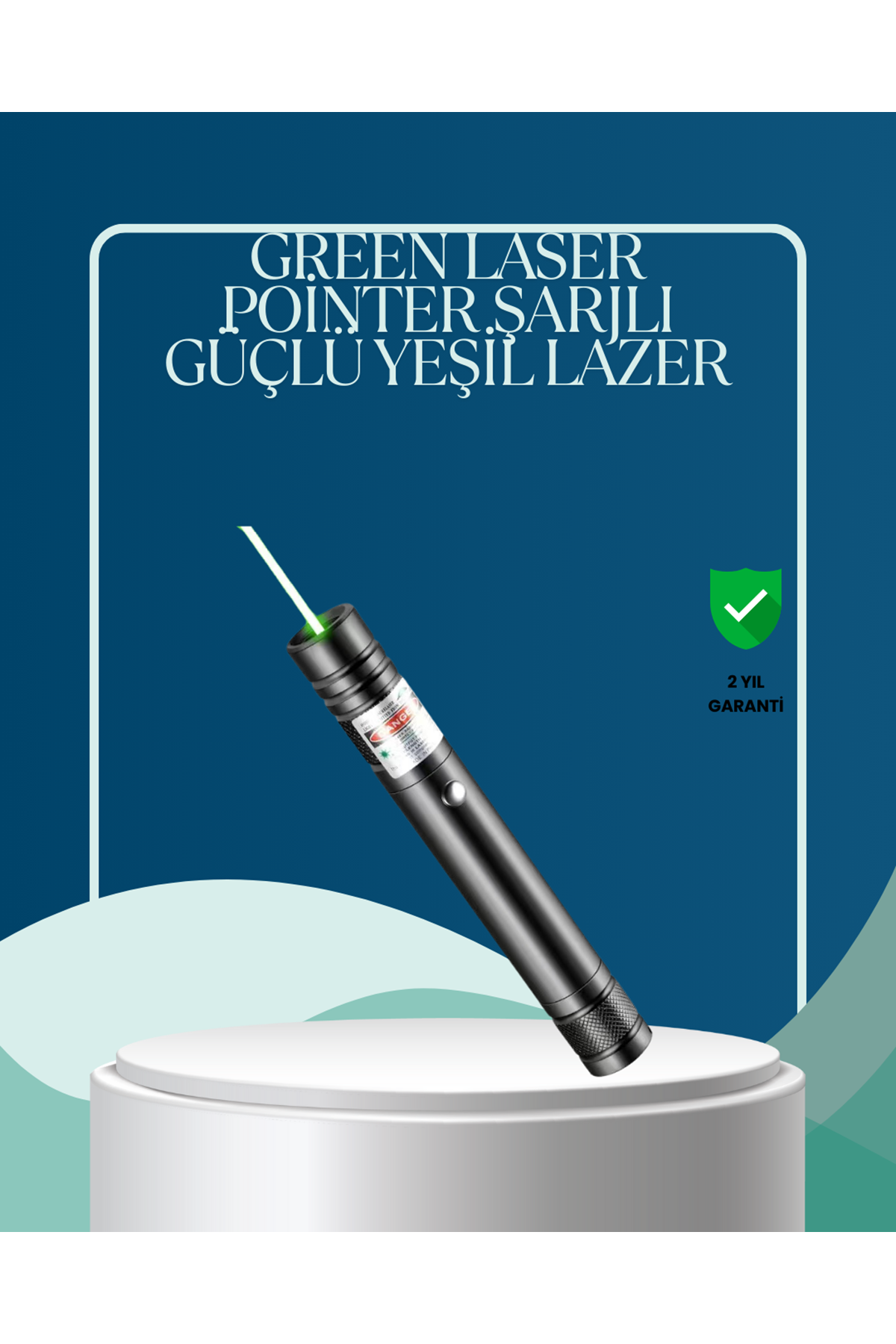 Profesyonel Kullanım İçin 5000mW Yeşil Lazer İşaretleyici