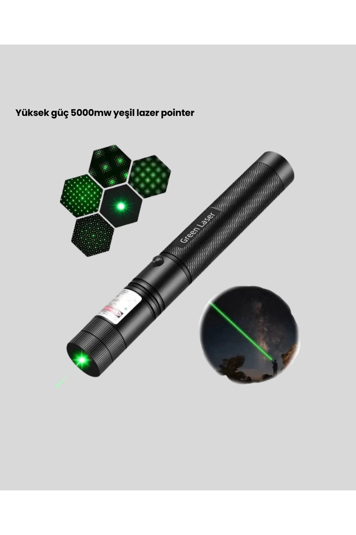 Avcılık ve Doğa Sporları İçin Güçlü Yeşil Lazer