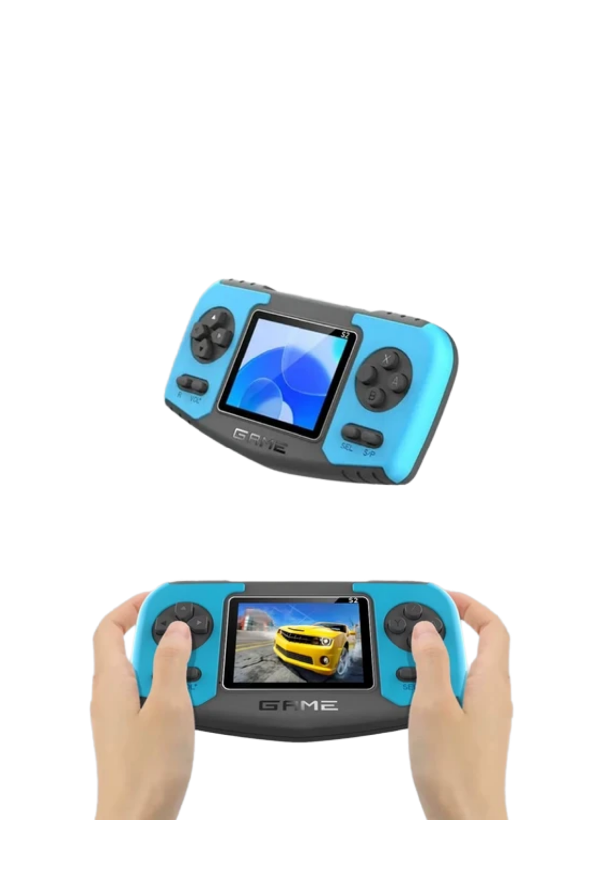 Taşınabilir Klasik Oyun Konsolu TV Bağlantılı Dahili Oyunlu Şarjlı Game Console