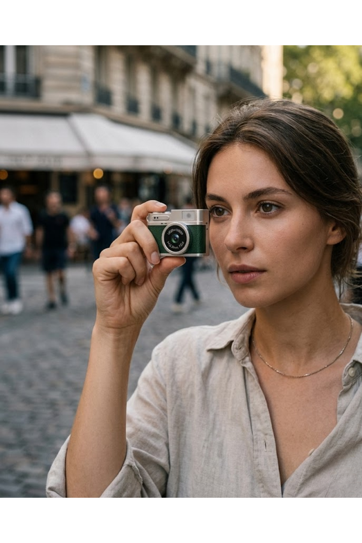Ultra Kompakt Mini Fotoğraf Makinesi 4K HD Video Selfie Kamerası