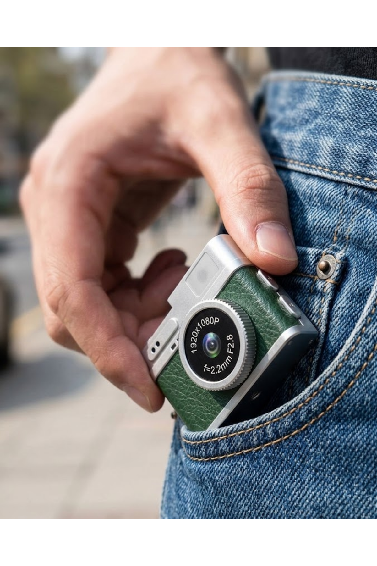 Ultra Mini Dijital Fotoğraf Makinesi 4K 1080P HD Video Çekim Cep Kamerası
