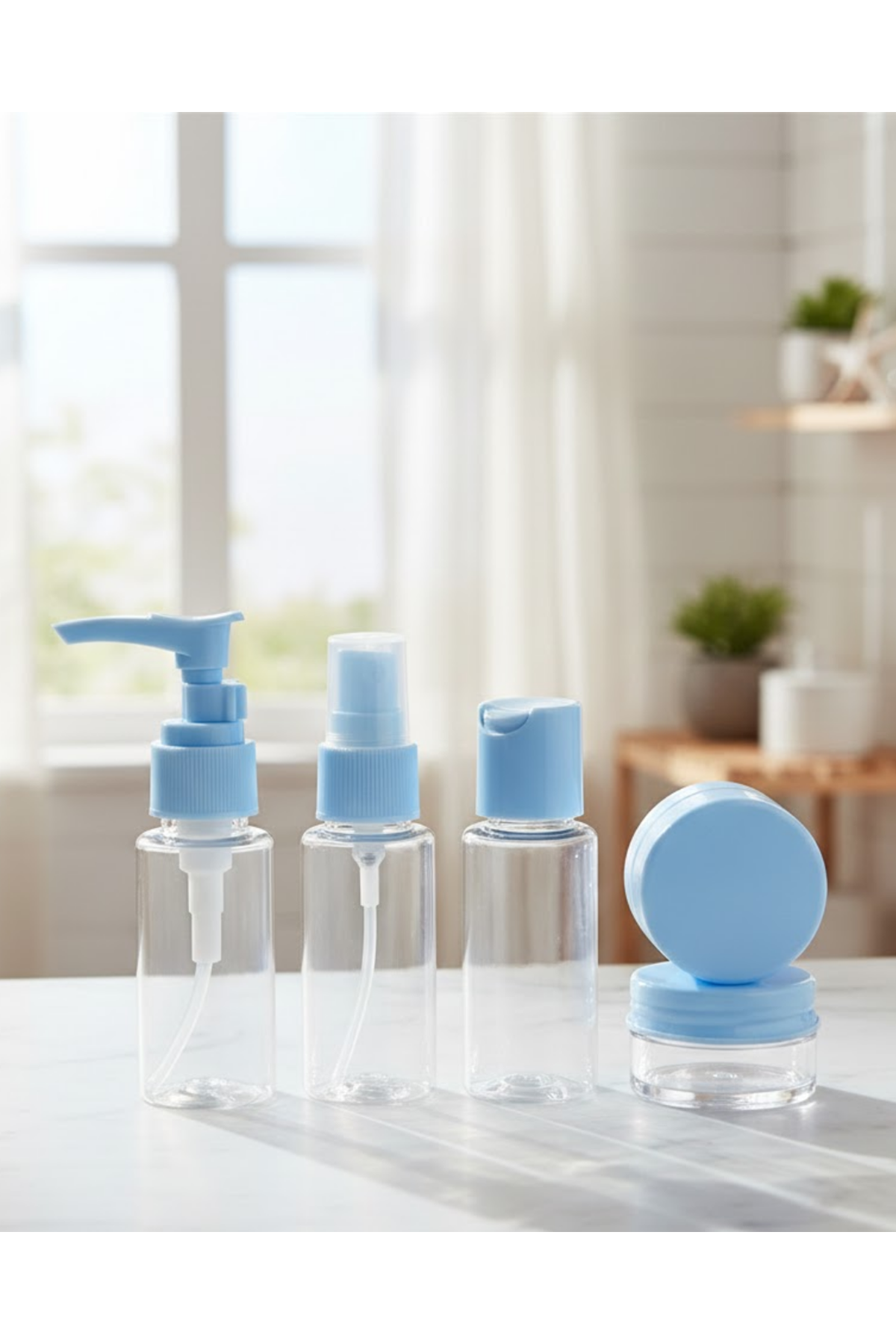 30 ml 5’li Seyahat Boy Kozmetik Organizer Seti