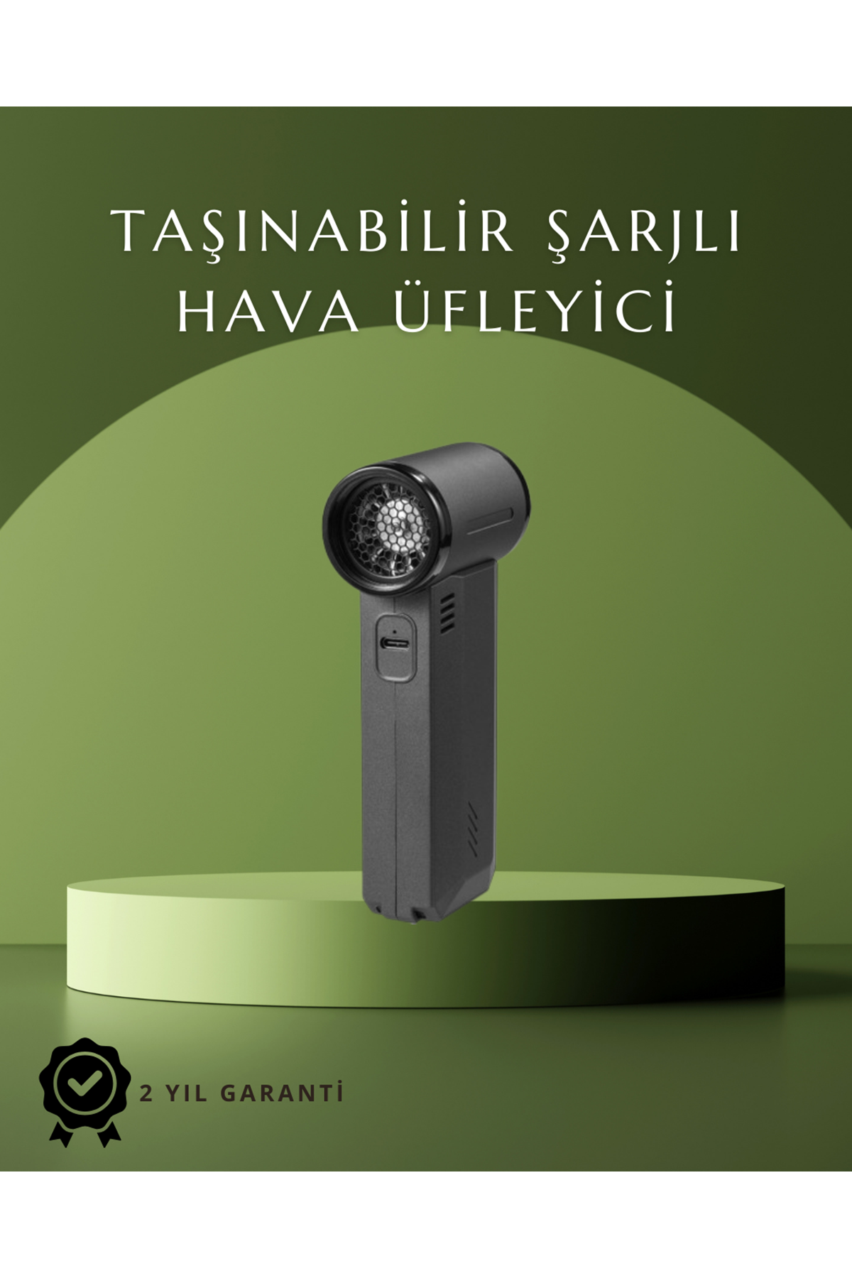 Araç İçi ve Ev İçin Güçlü Hava Üfleyici Toz Temizleme Makinesi