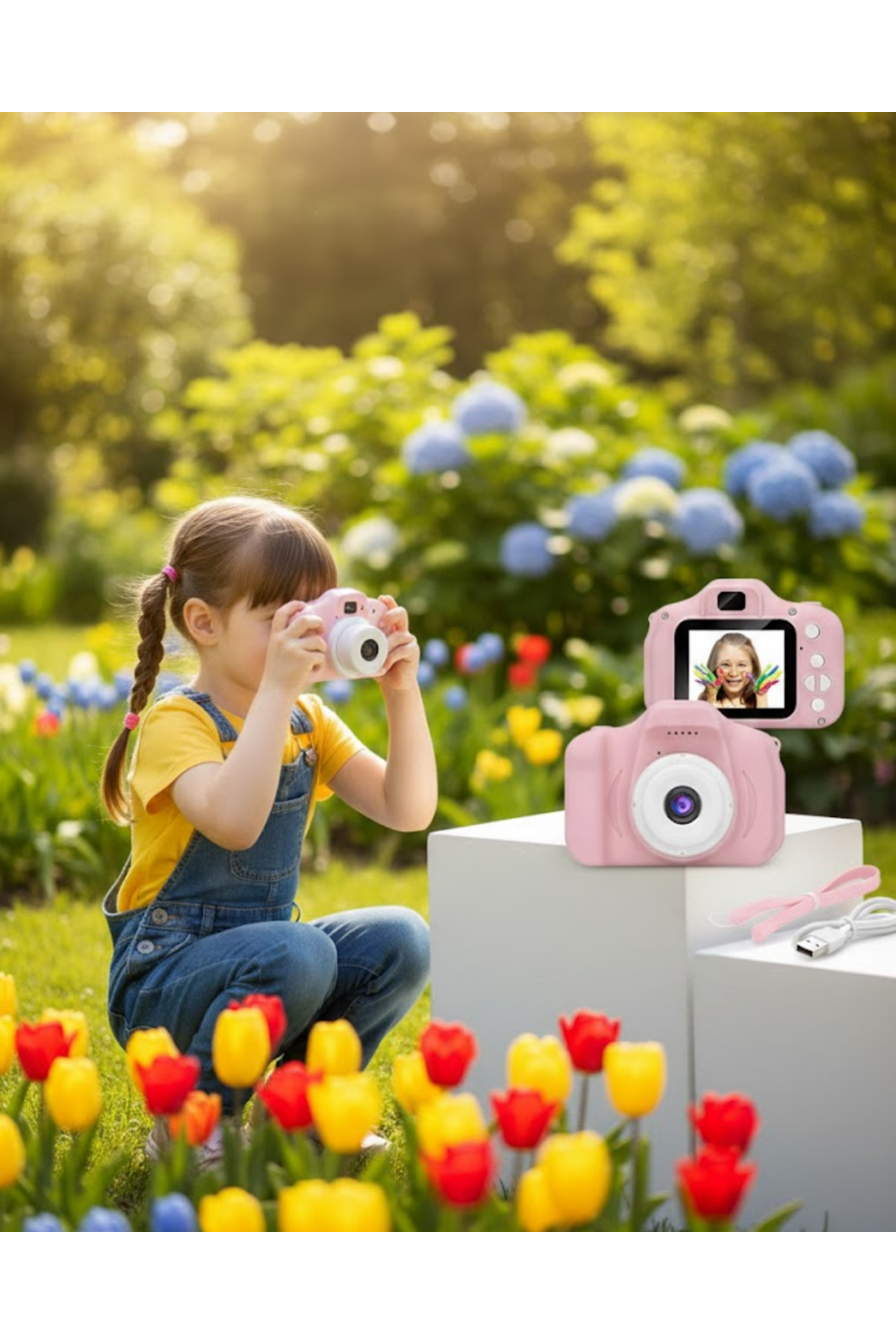 Şarjlı Mini Kamera HD Video ve Fotoğraf Çekimli Genişletilebilir Hafızalı