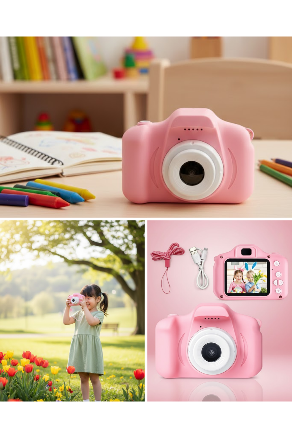 HD Taşınabilir Mini Kamera Video Fotoğraf Çekim Özellikli Şarj Edilebilir Kayıt Cihazı