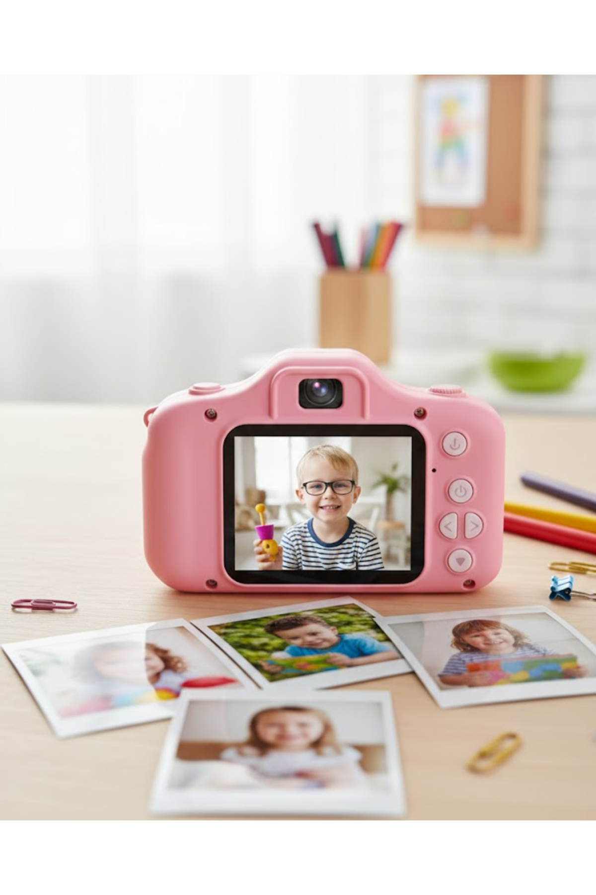 Kompakt Dijital Kamera HD Video ve Fotoğraf Kayıt Özellikli USB Şarjlı Mini Cihaz