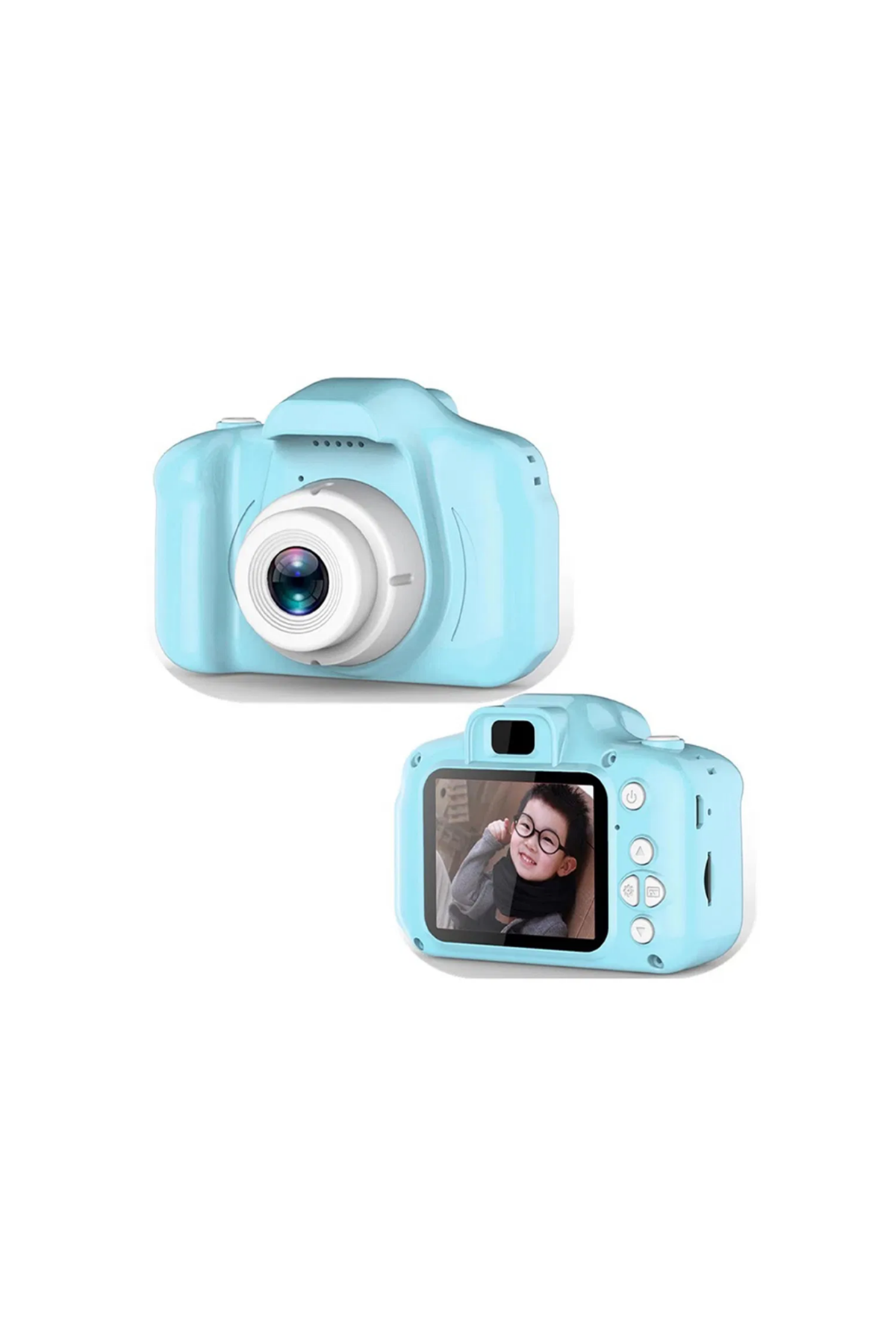 Mavi Şarjlı Mini HD Kamera Video Fotoğraf Çekimli USB Bağlantılı Dijital Cihaz