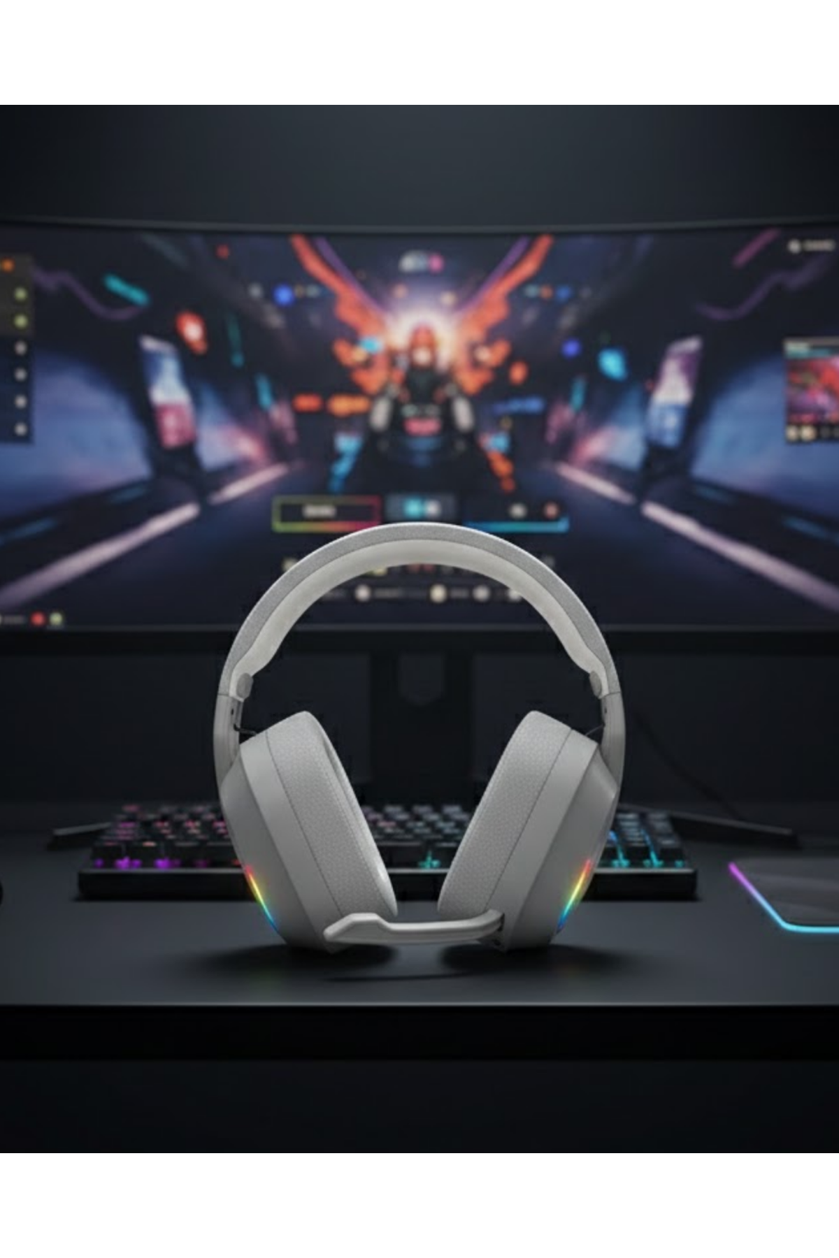 Hafif ve Ergonomik Kablosuz Kulaklık IPX5 Ter Dayanıklı