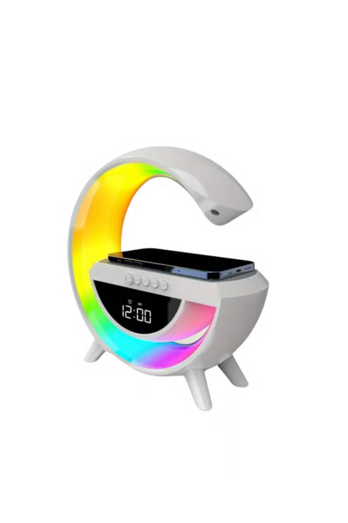 Modern RGB Işıklı Kablosuz Hoparlör Uzun Süreli Müzik Keyfi