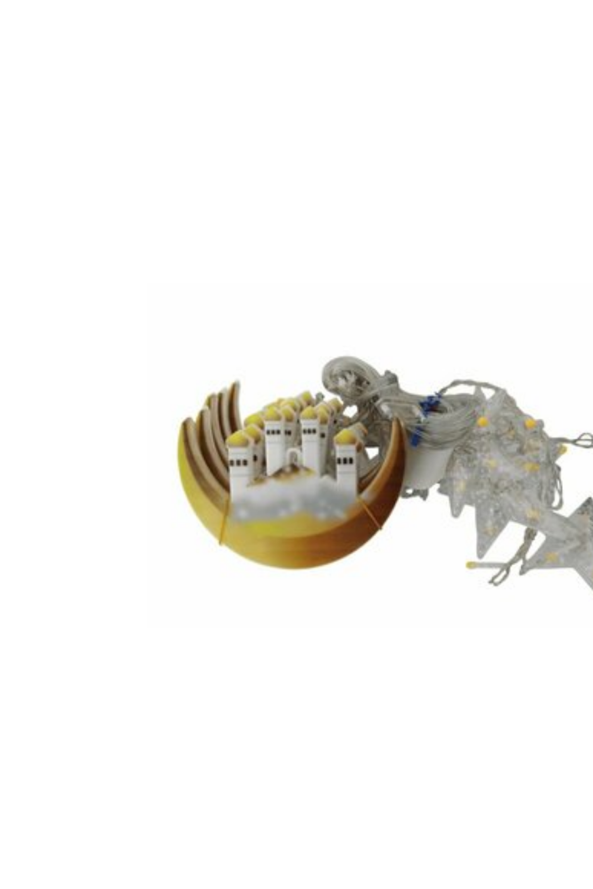 A++ Tasarruflu Ramazan Süs Işığı Pencere Perde Balkon Uyumlu