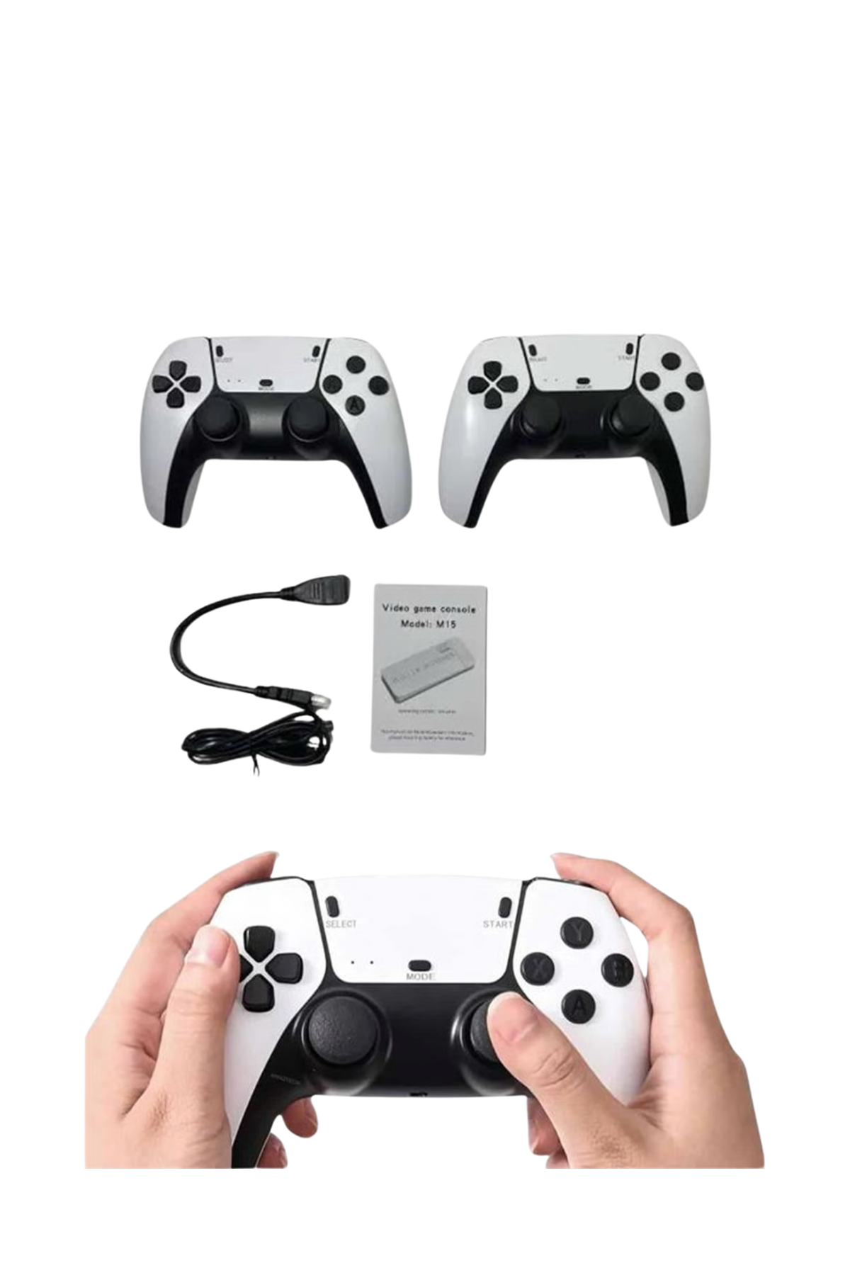 20600 Oyunlu Retro Oyun Konsolu Kablosuz Joystick