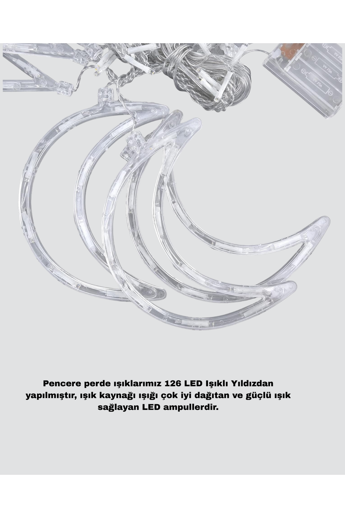 AY YILDIZ PERDE LED